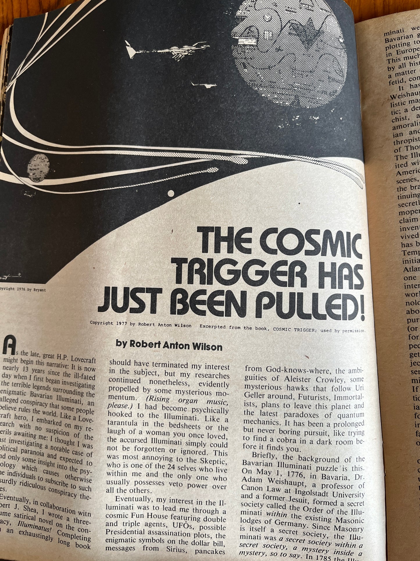 UFO Connection! Magazine feat. Robert Anton Wilson