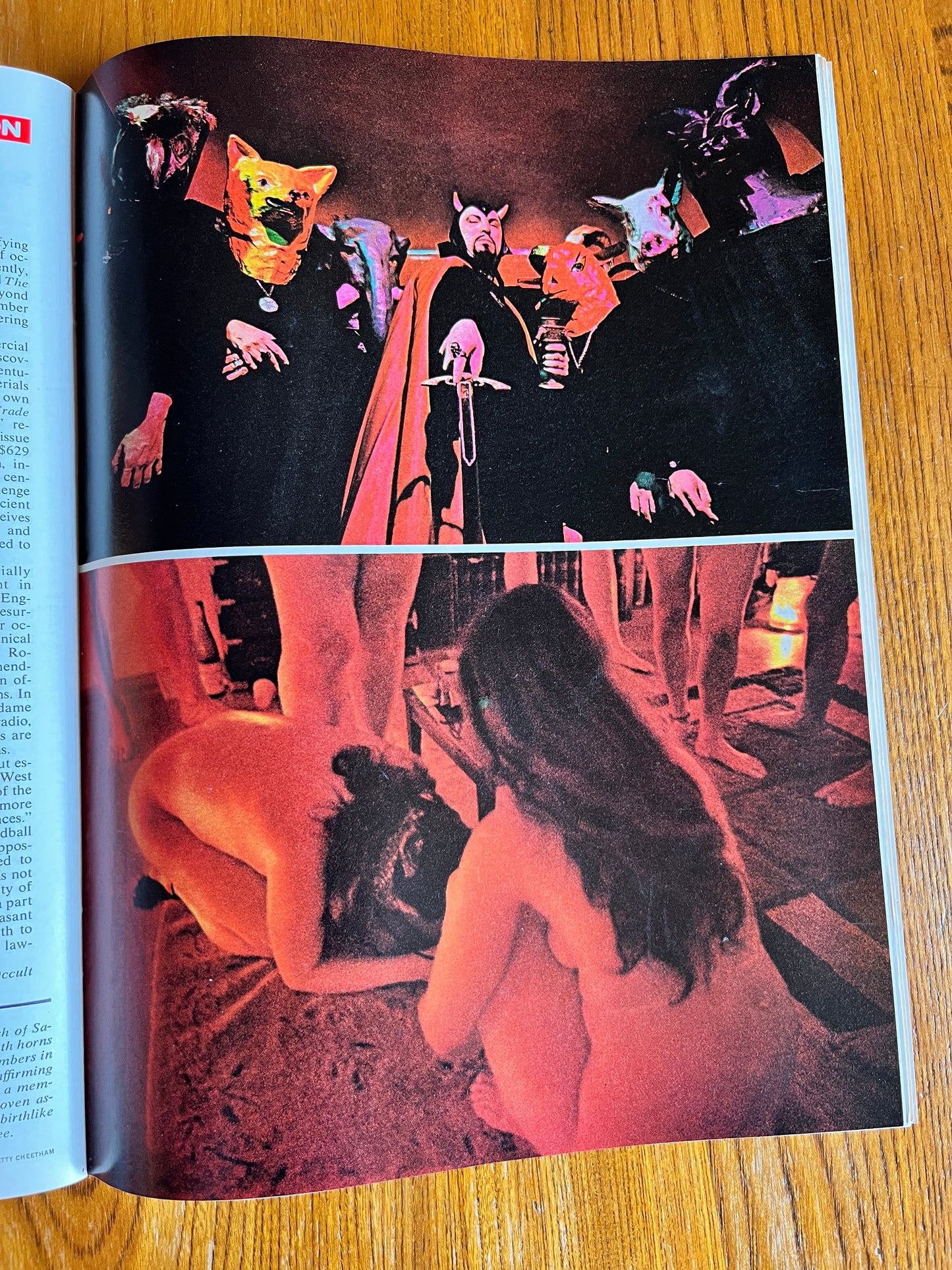 The Occult Revival - 1972 TIME Magazine (RARE, NEAR-NEW CONDITION AND NO SUB STICKER)