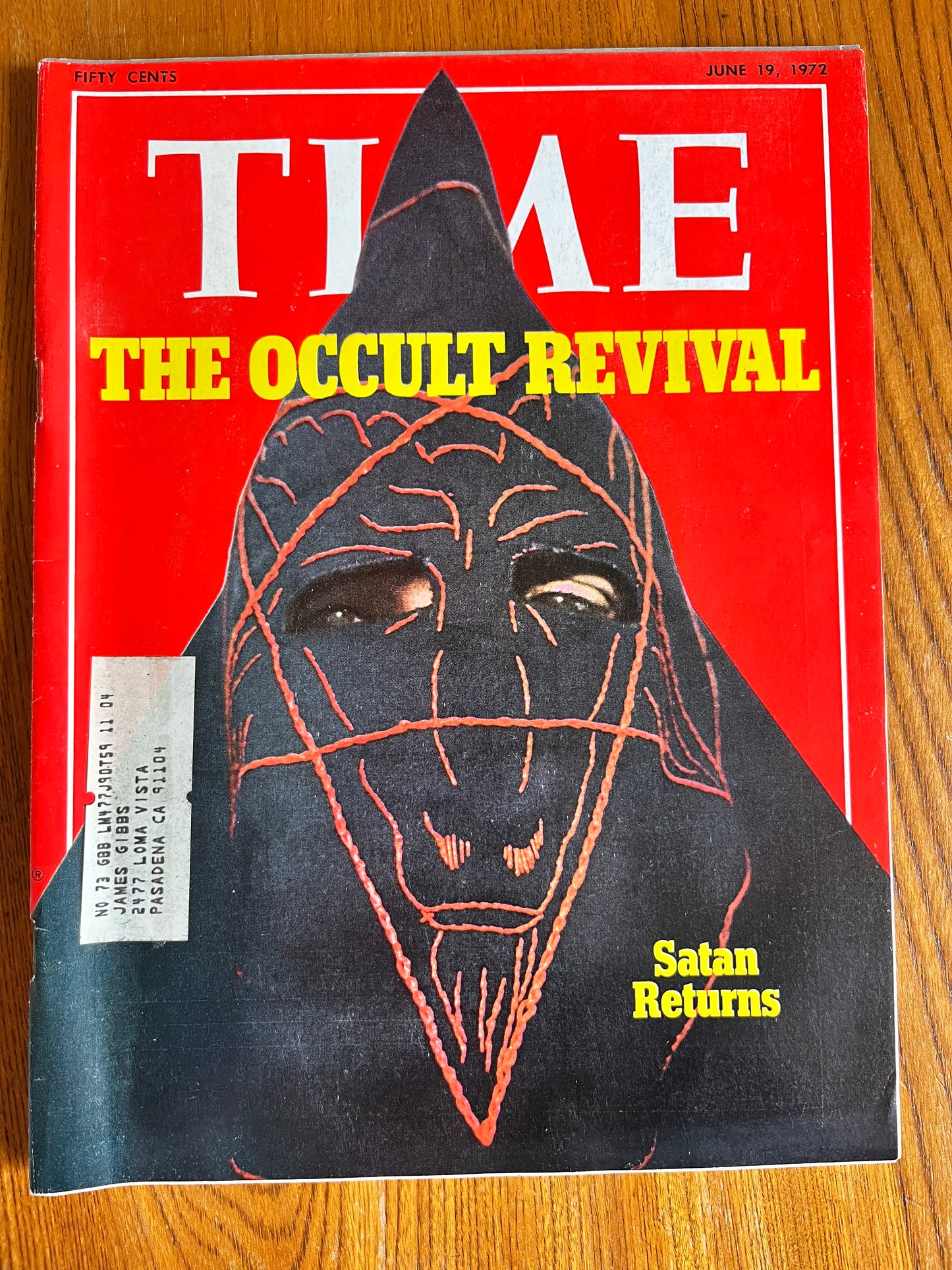 The Occult Revival - 1972 TIME Magazine (RARE)