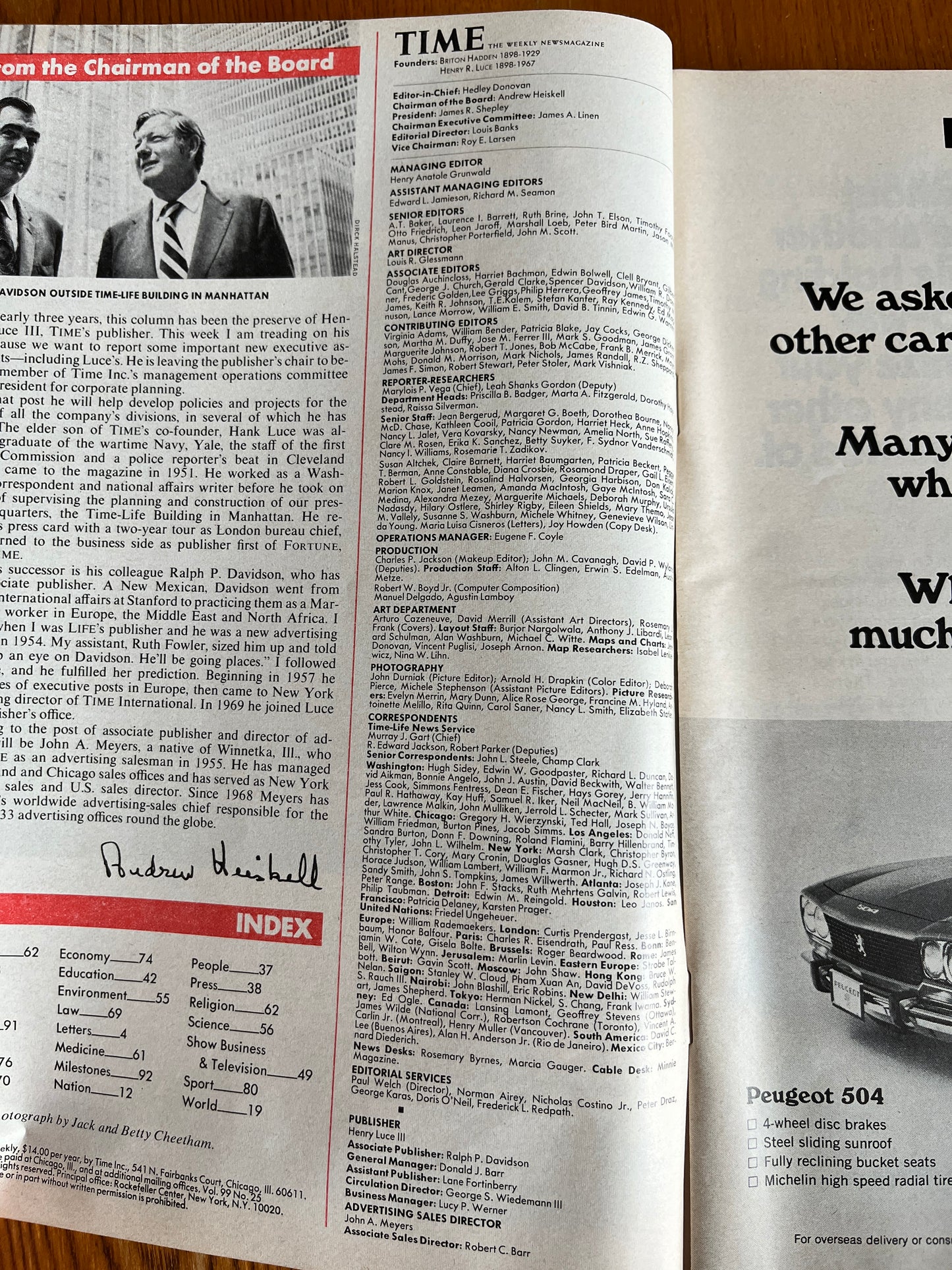 The Occult Revival - 1972 TIME Magazine (RARE)