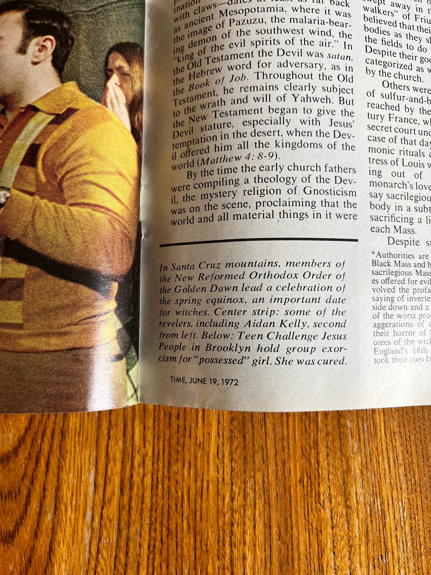 The Occult Revival - 1972 TIME Magazine (RARE)