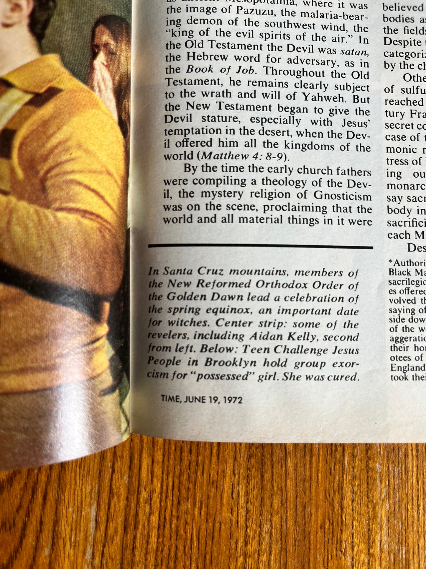The Occult Revival - 1972 TIME Magazine (RARE)