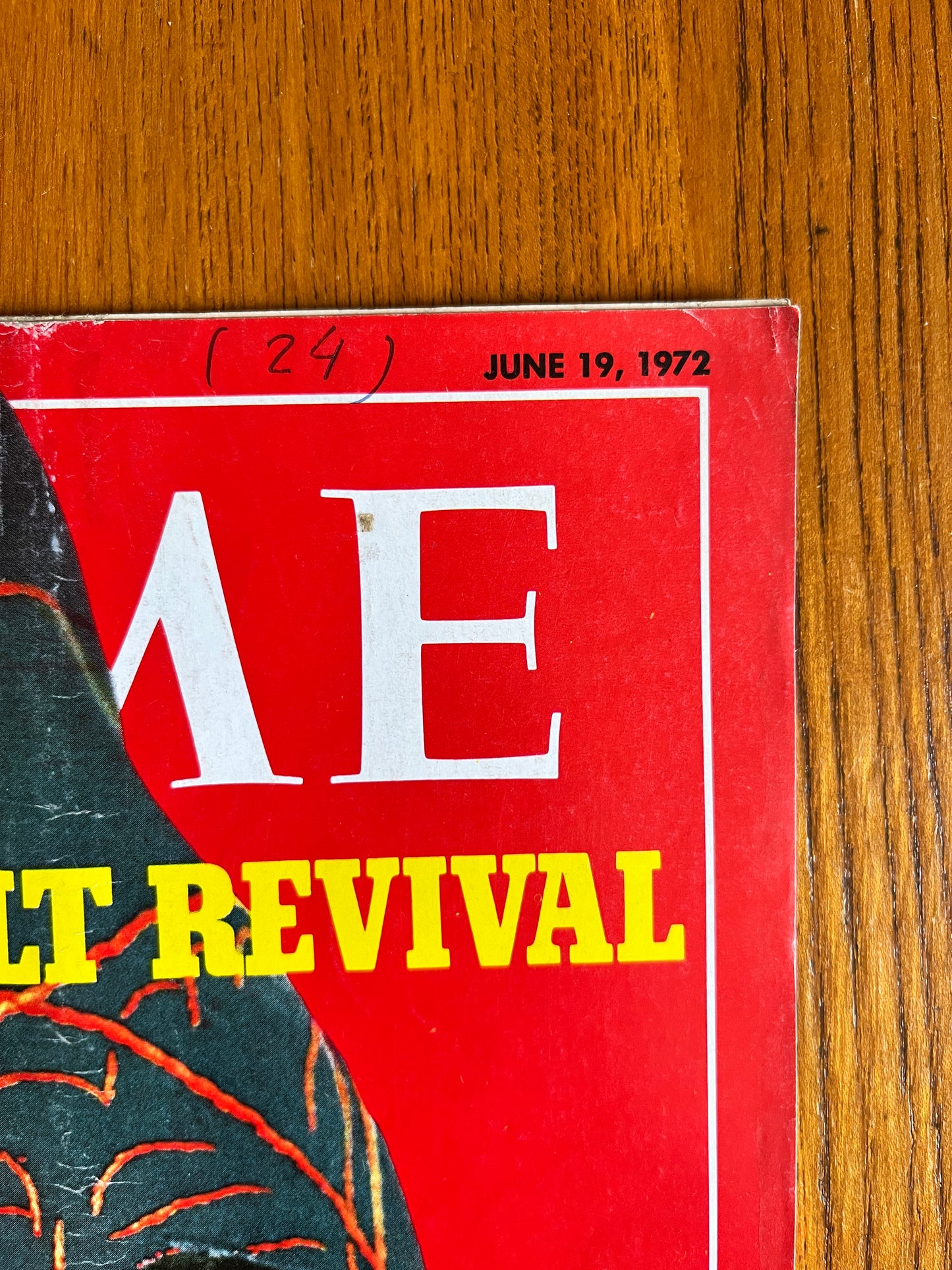 The Occult Revival - 1972 TIME Magazine (RARE, NO SUBSCRIBER STICKER TO COVER)