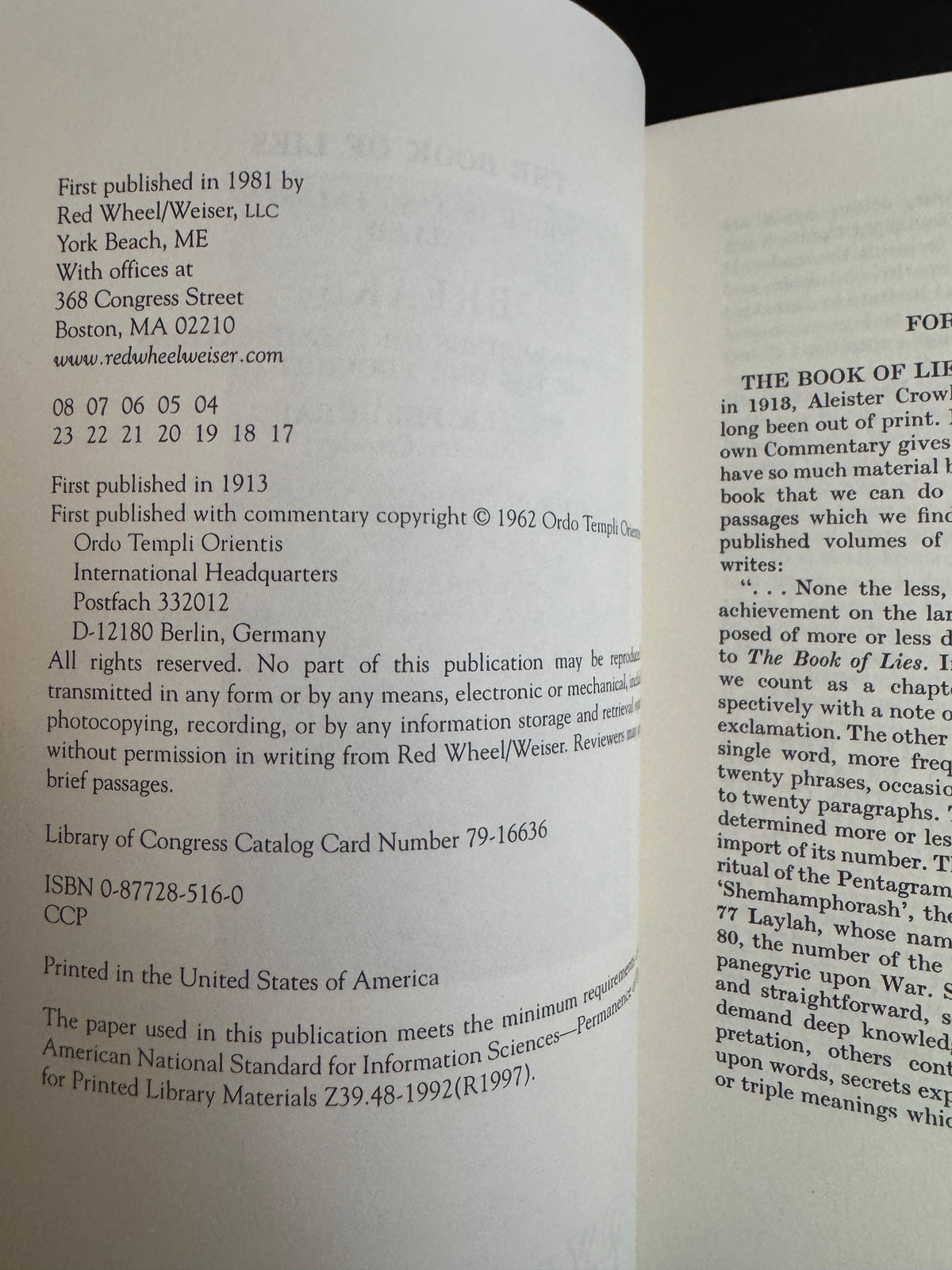 The Book of Lies - Aleister Crowley