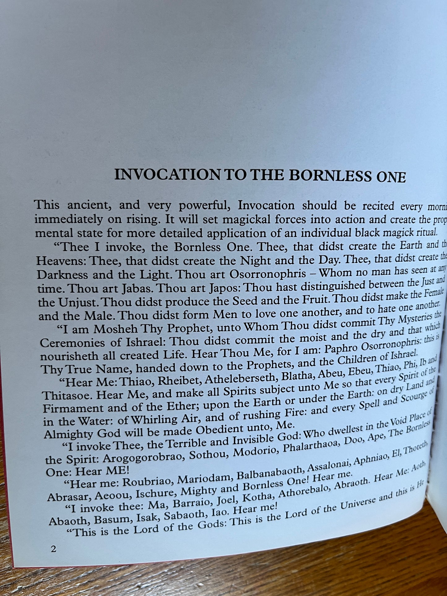 The Black Grimoire of Satanic rulerships & Principalities - Carl Nagel (Finbarr First Edition)