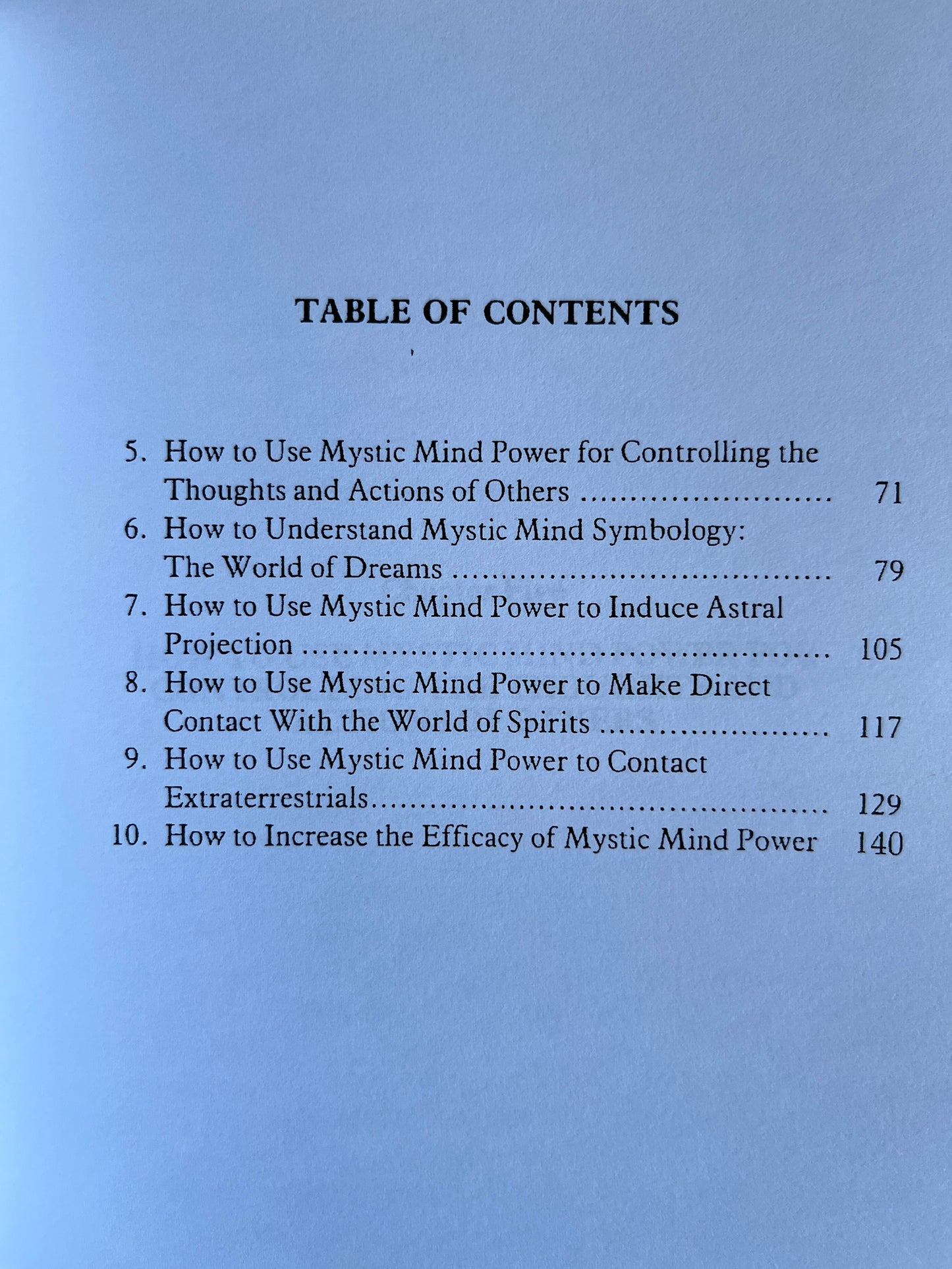 Mystic Mind Power: Volumes 1 & 2 - Carl Nagel (Finbarr First Editions 1985)