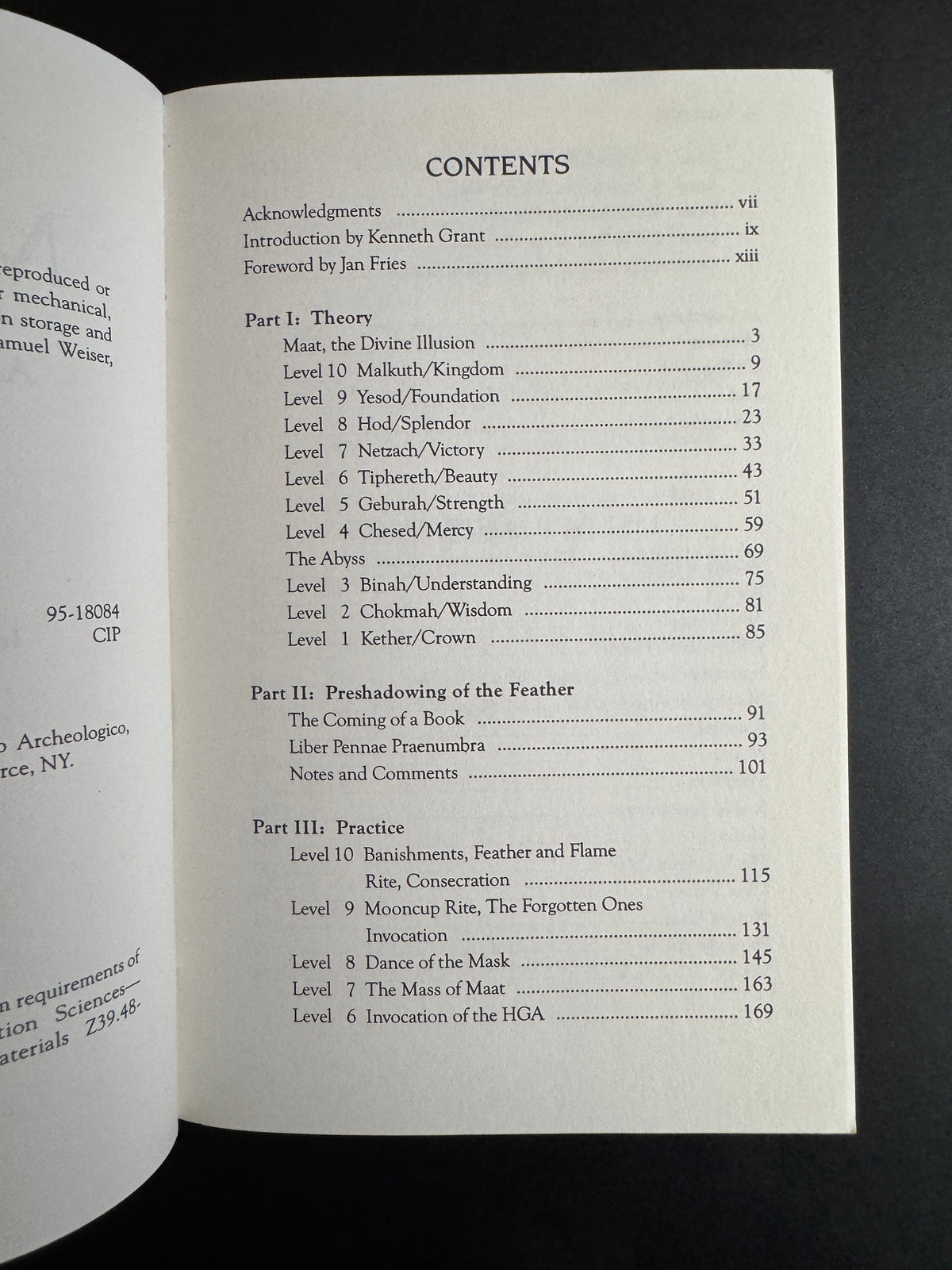 Maat Magick: A Guide to Self-Initiation - Nema (First Edition)