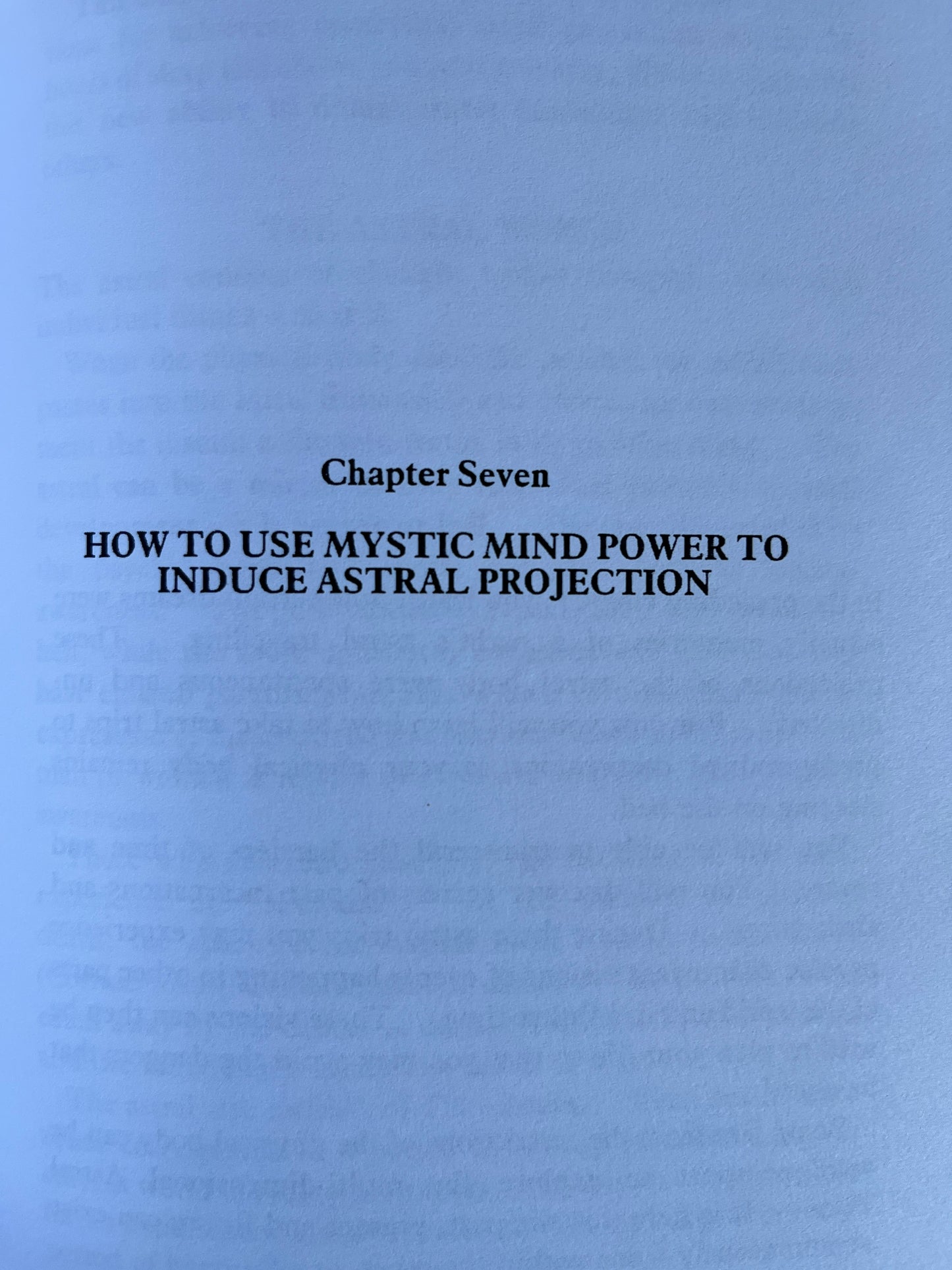 Mystic Mind Power: Volumes 1 & 2 - Carl Nagel (Finbarr First Editions 1985)