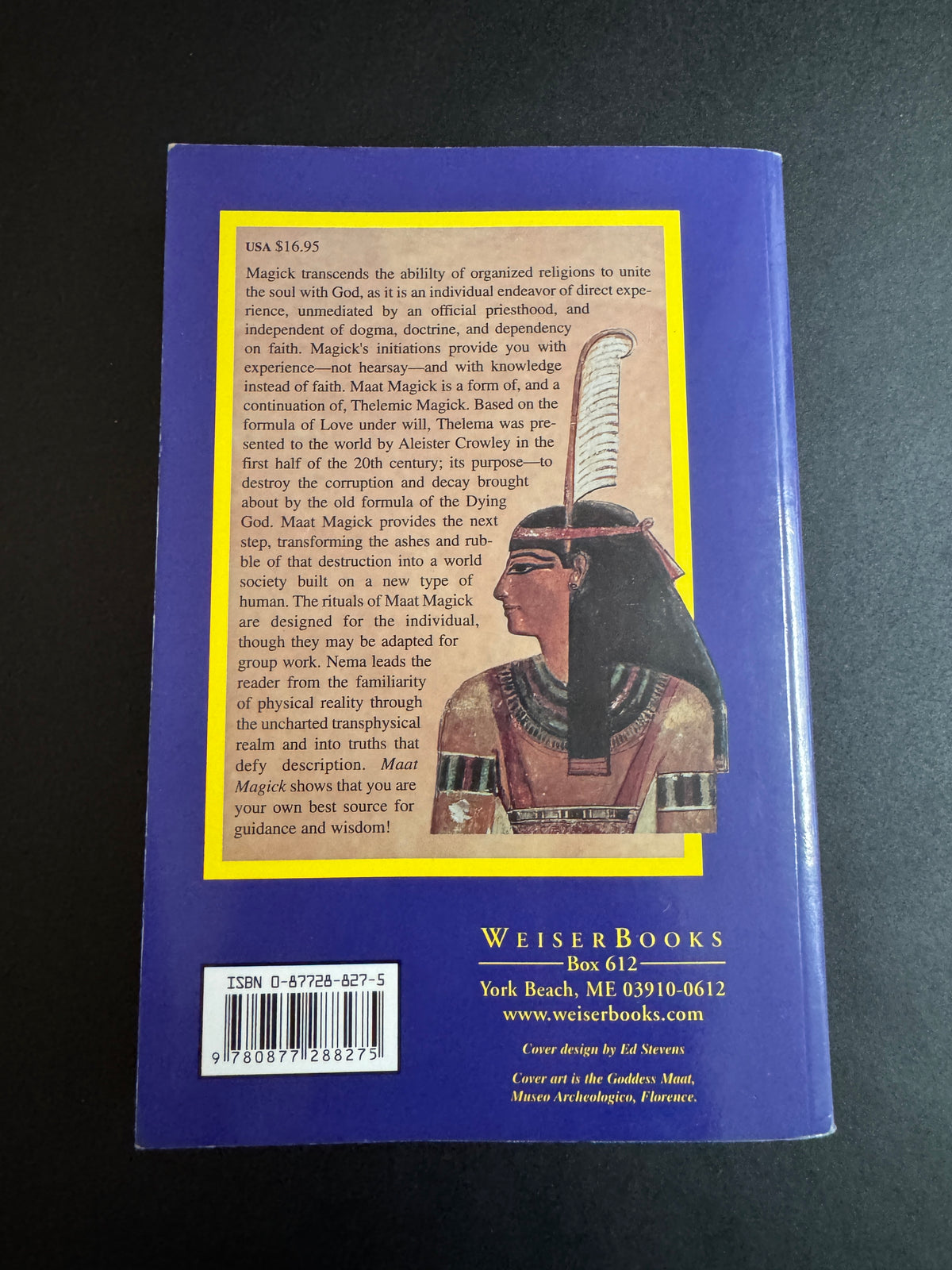 Maat Magick: A Guide to Self-Initiation - Nema (First Edition)