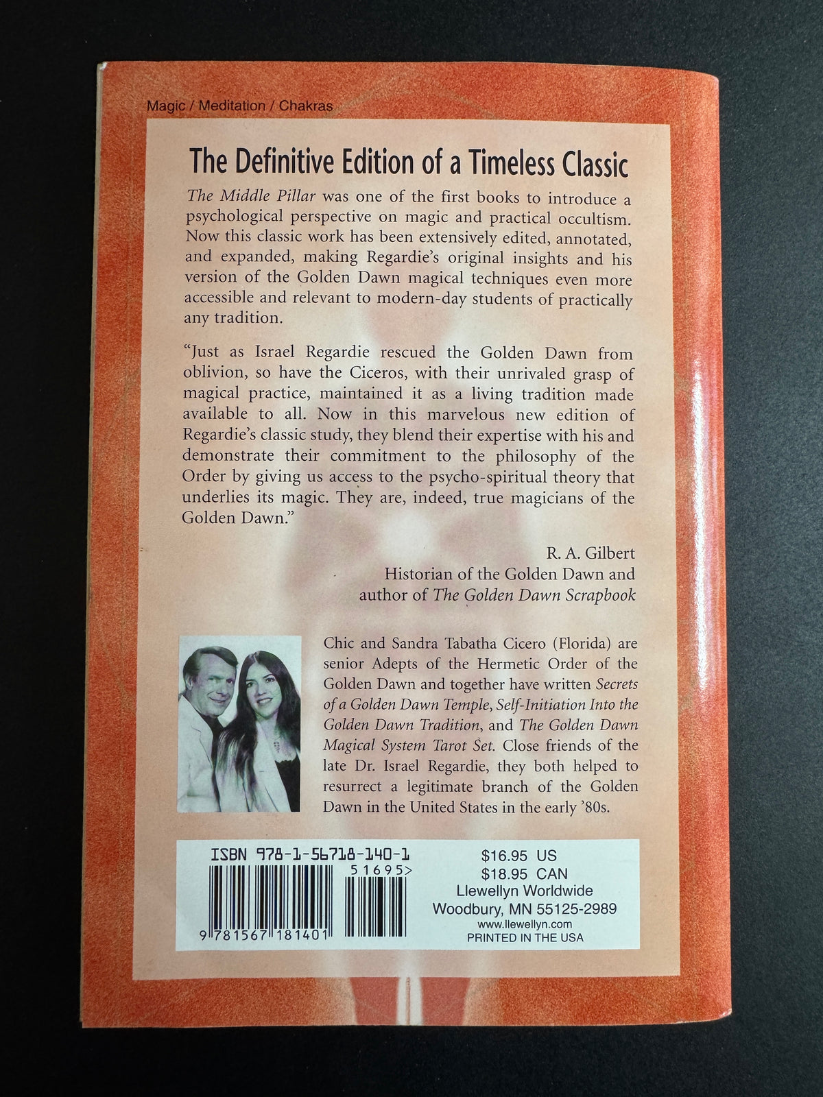 The Middle Pillar - Israel Regardie (edited and revised by Chic & Sandra Tabatha Cicero)