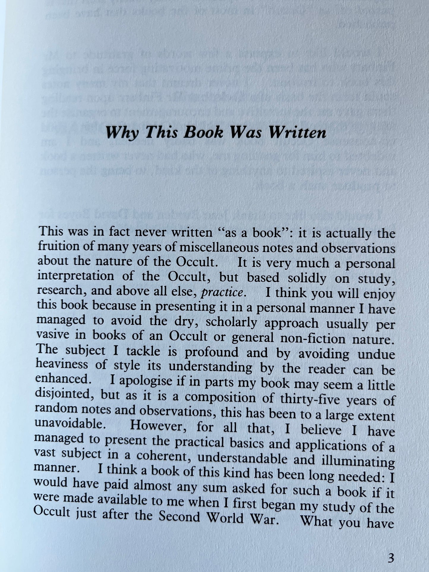 Genuine Occultism: Its Theory and Practice - Wilfred Jenkins (Finbarr First Edition 1984)