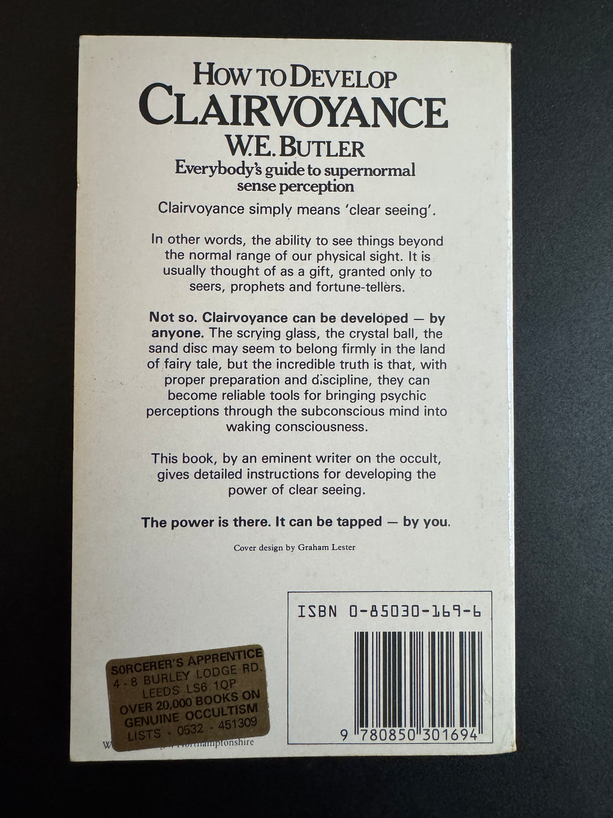 How to Develop Clairvoyance - W. E. Butler