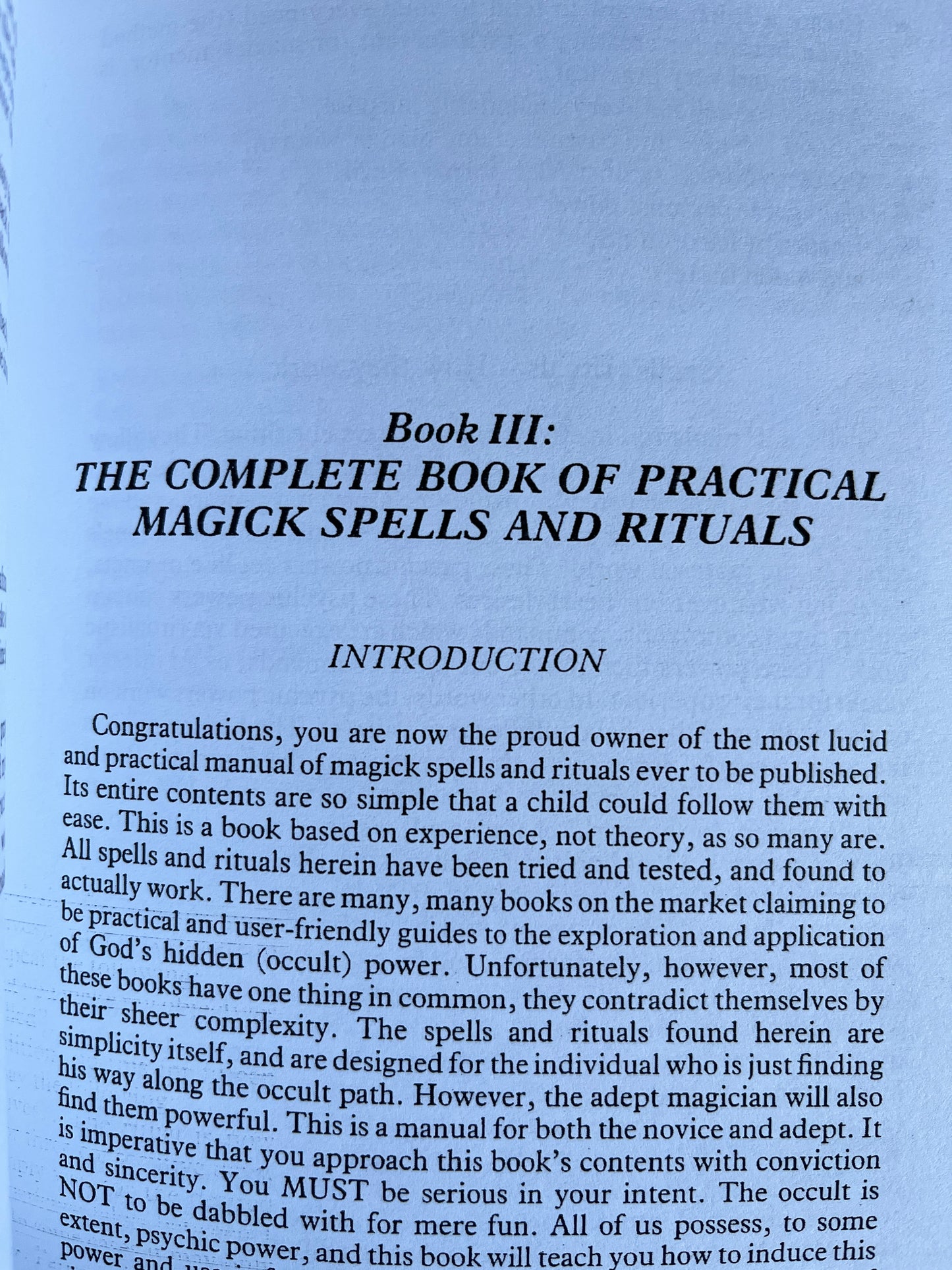 The Complete 1-2-3 Book of Practical Result-Producing Magick (And Egyptian Mystic Rites) - Jason Pike & Duncan Collins (Finbarr First Edition 1993)