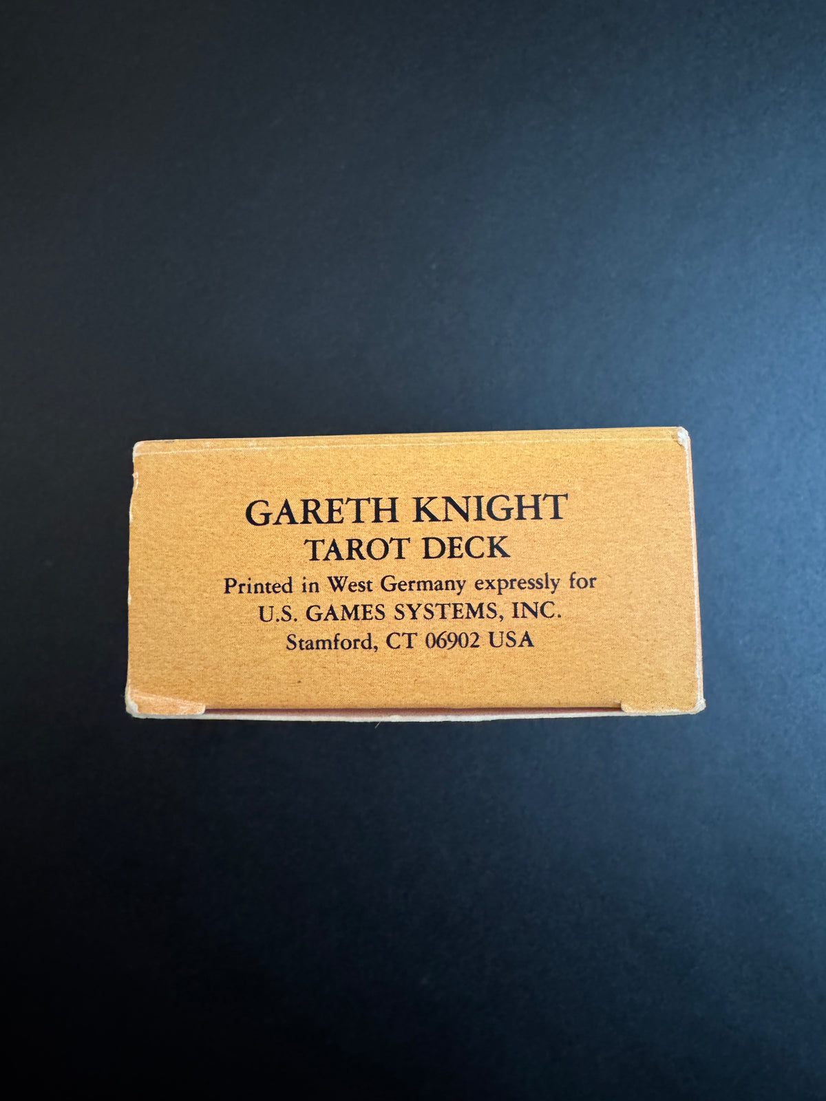 Gareth Knight Tarot Deck - Sander Littel & Gareth Knight (First Edition)