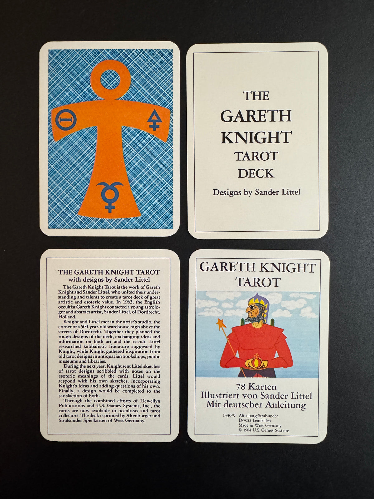 Gareth Knight Tarot Deck - Sander Littel & Gareth Knight (First Edition)