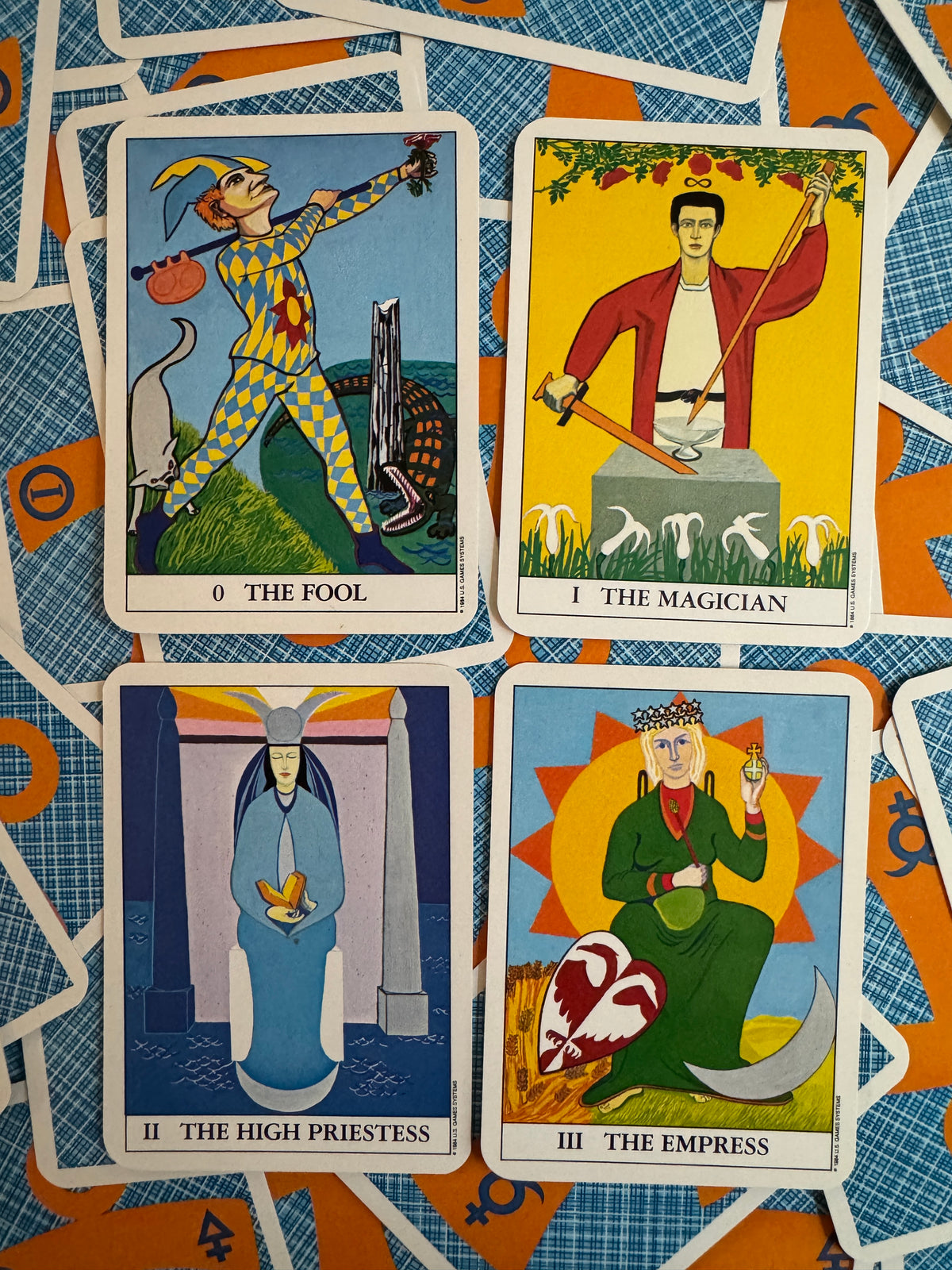 Gareth Knight Tarot Deck - Sander Littel & Gareth Knight (First Edition)