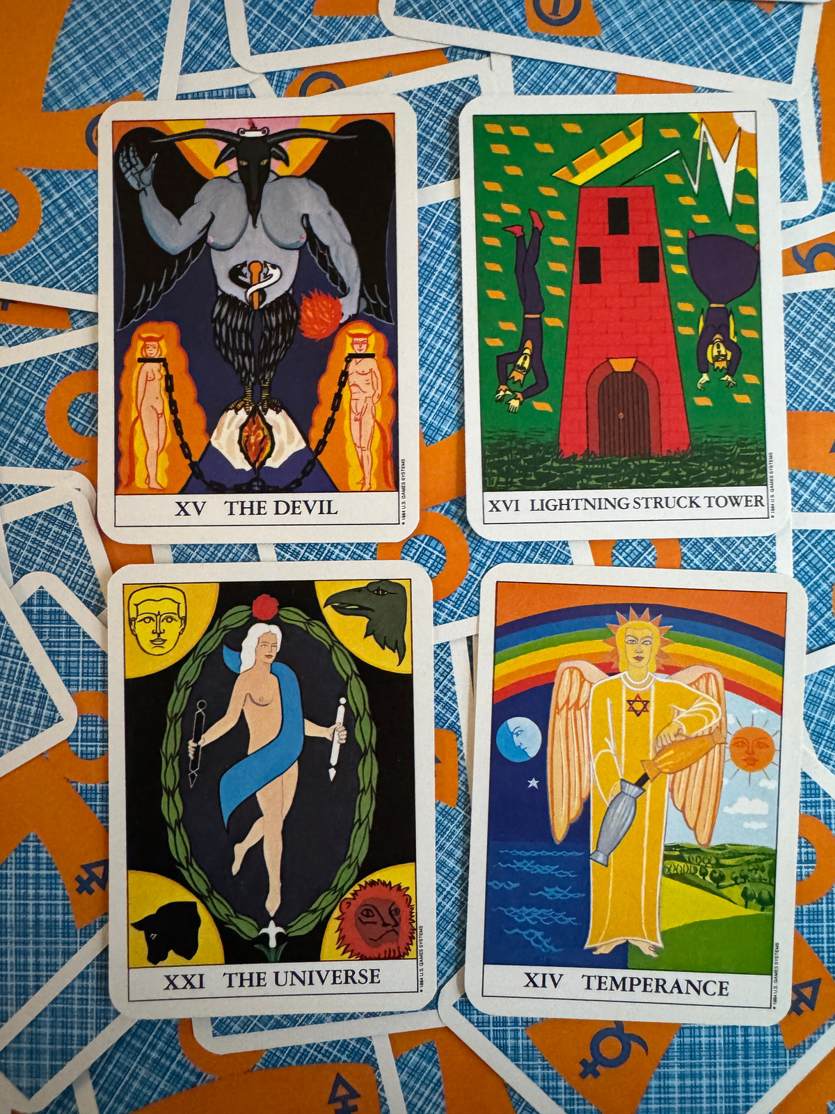 Gareth Knight Tarot Deck - Sander Littel & Gareth Knight (First Edition)