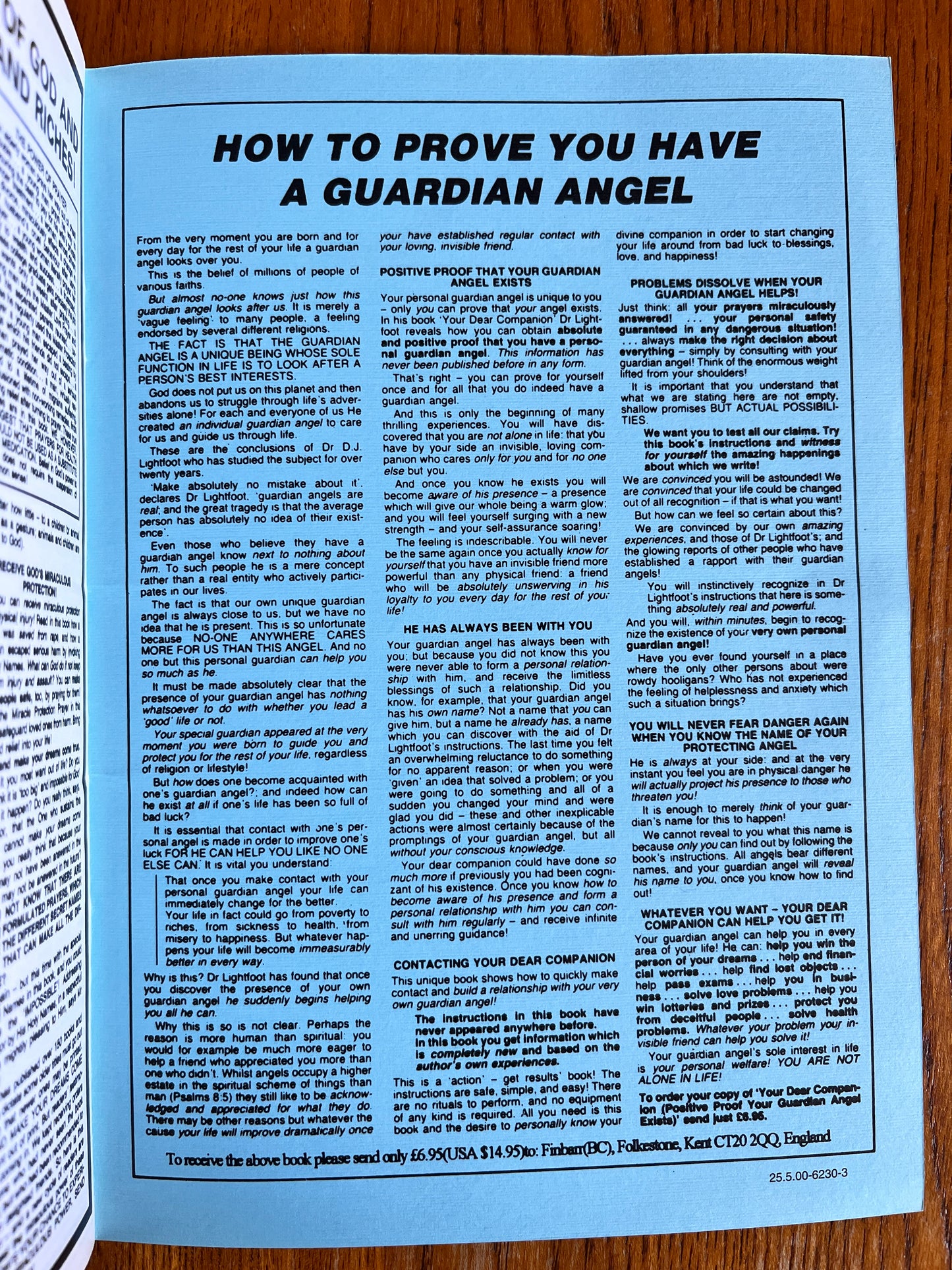 100 Magic Prayers - Alfred Palma (Finbarr First Edition 1994)