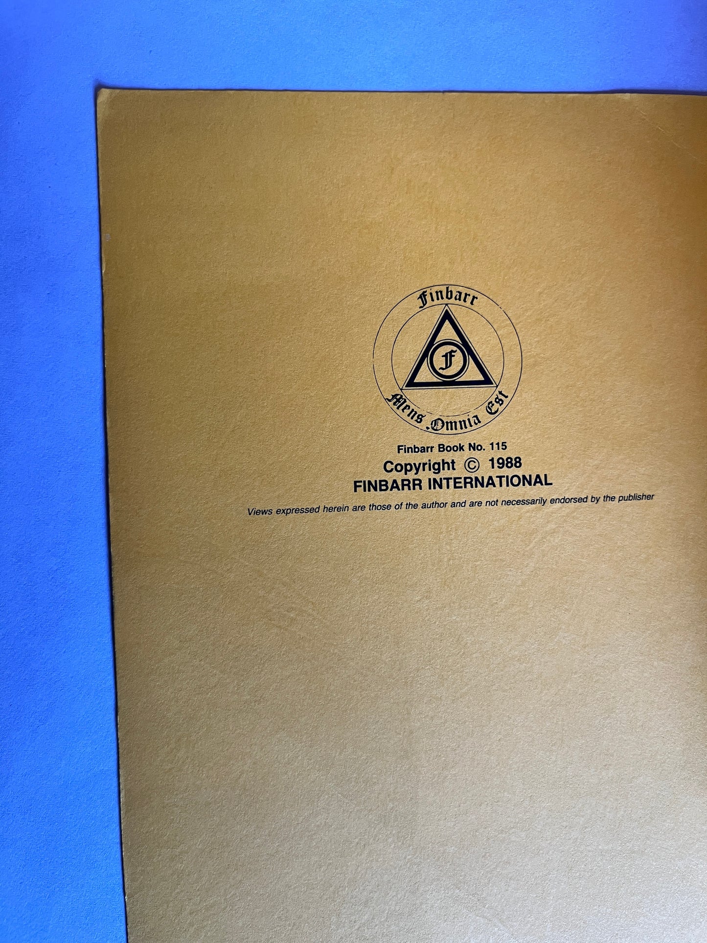 9 Proven Magickal Rites - Marcus T. Bottomley (Finbarr First Edition 1988)