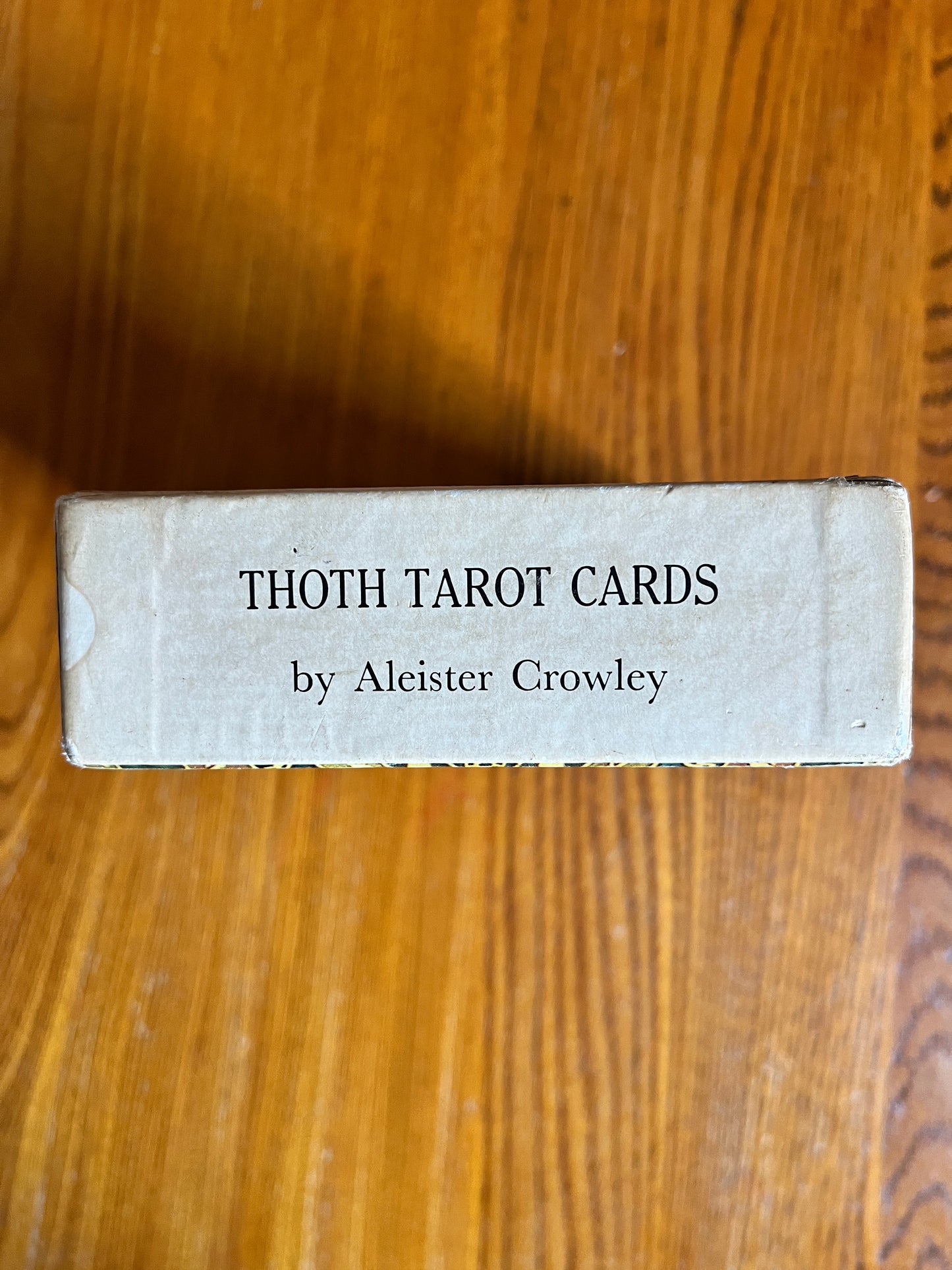 Thoth Tarot Cards with Book - Aleister Crowley & Frieda Harris (Samuel Weiser Edition 1973 - "Version B")