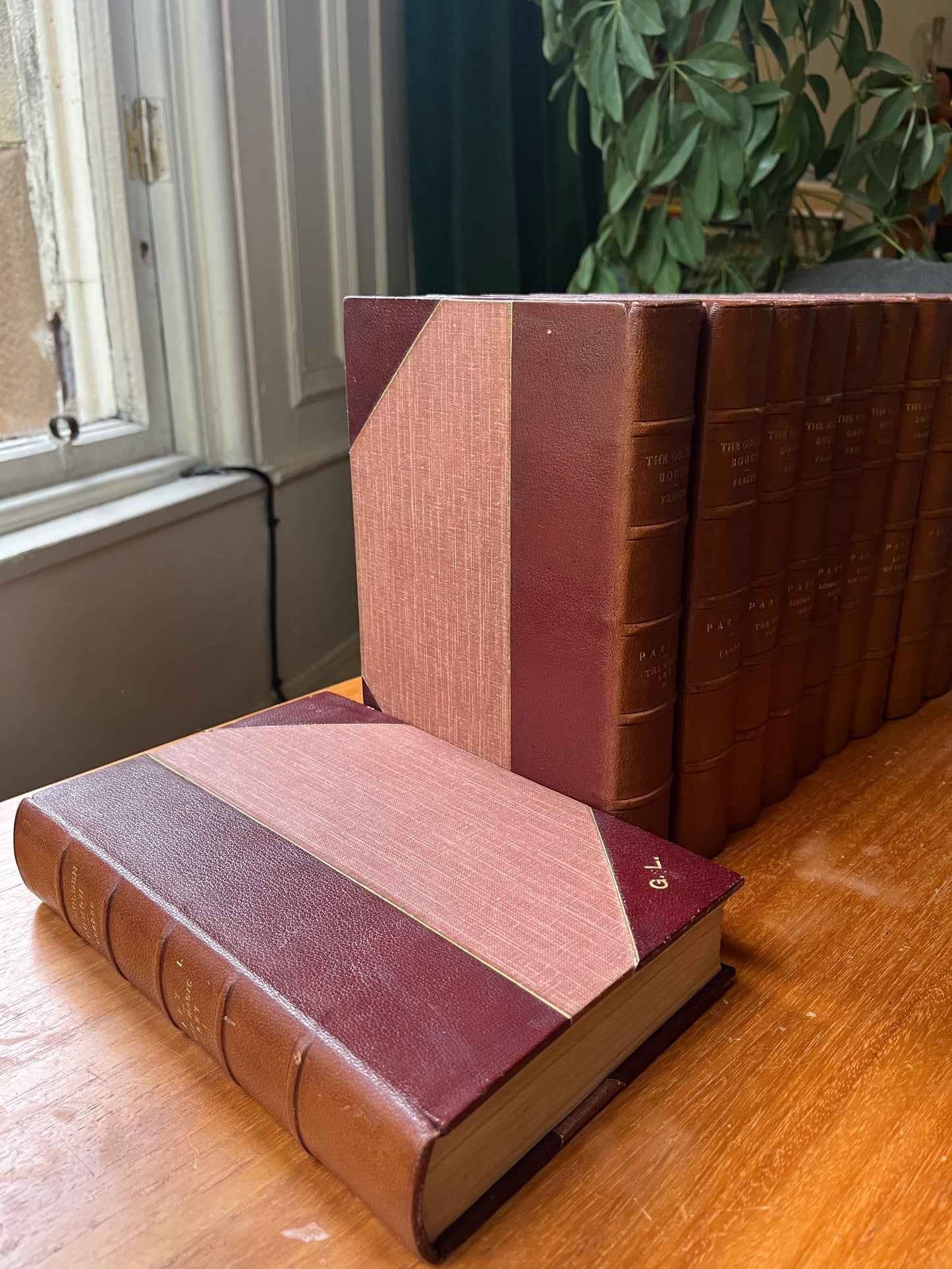 The Golden Bough (third edition, deluxe Bayntun binding 1911-1915) - James George Frazer