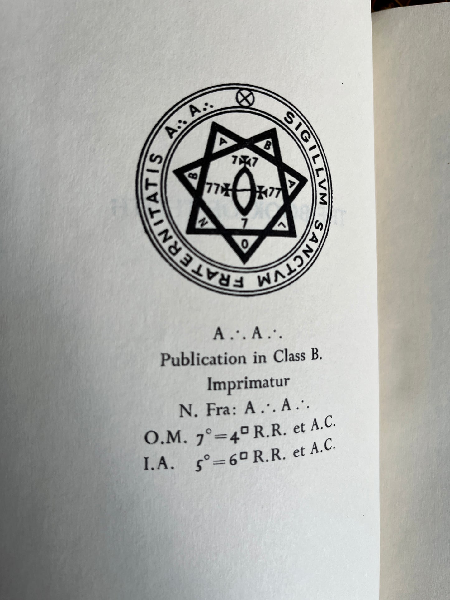 Thoth Tarot Cards with Book - Aleister Crowley & Frieda Harris (Samuel Weiser Edition 1973 - "Version B")