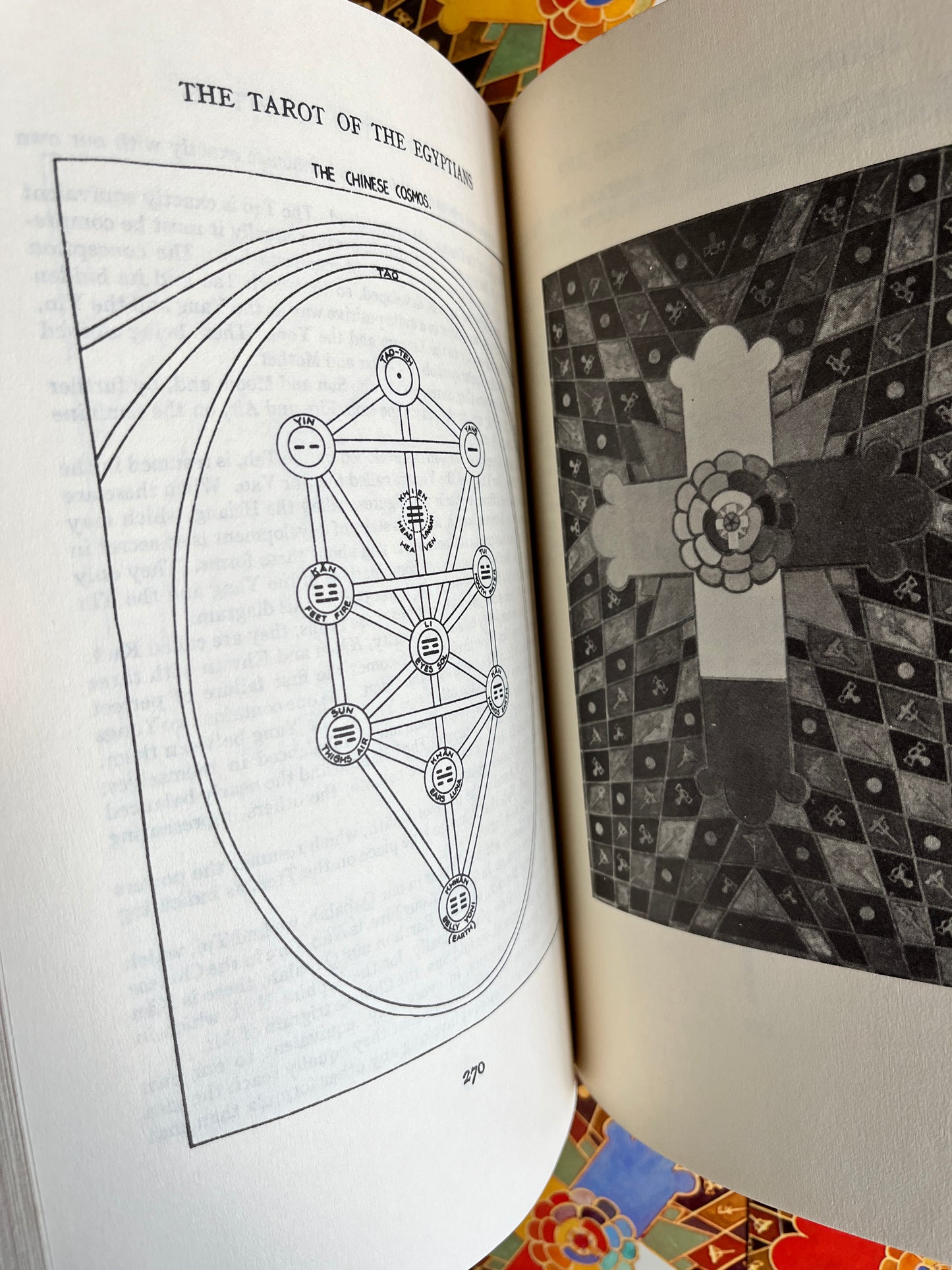 Thoth Tarot Cards with Book - Aleister Crowley & Frieda Harris (Samuel Weiser Edition 1973 - "Version B")