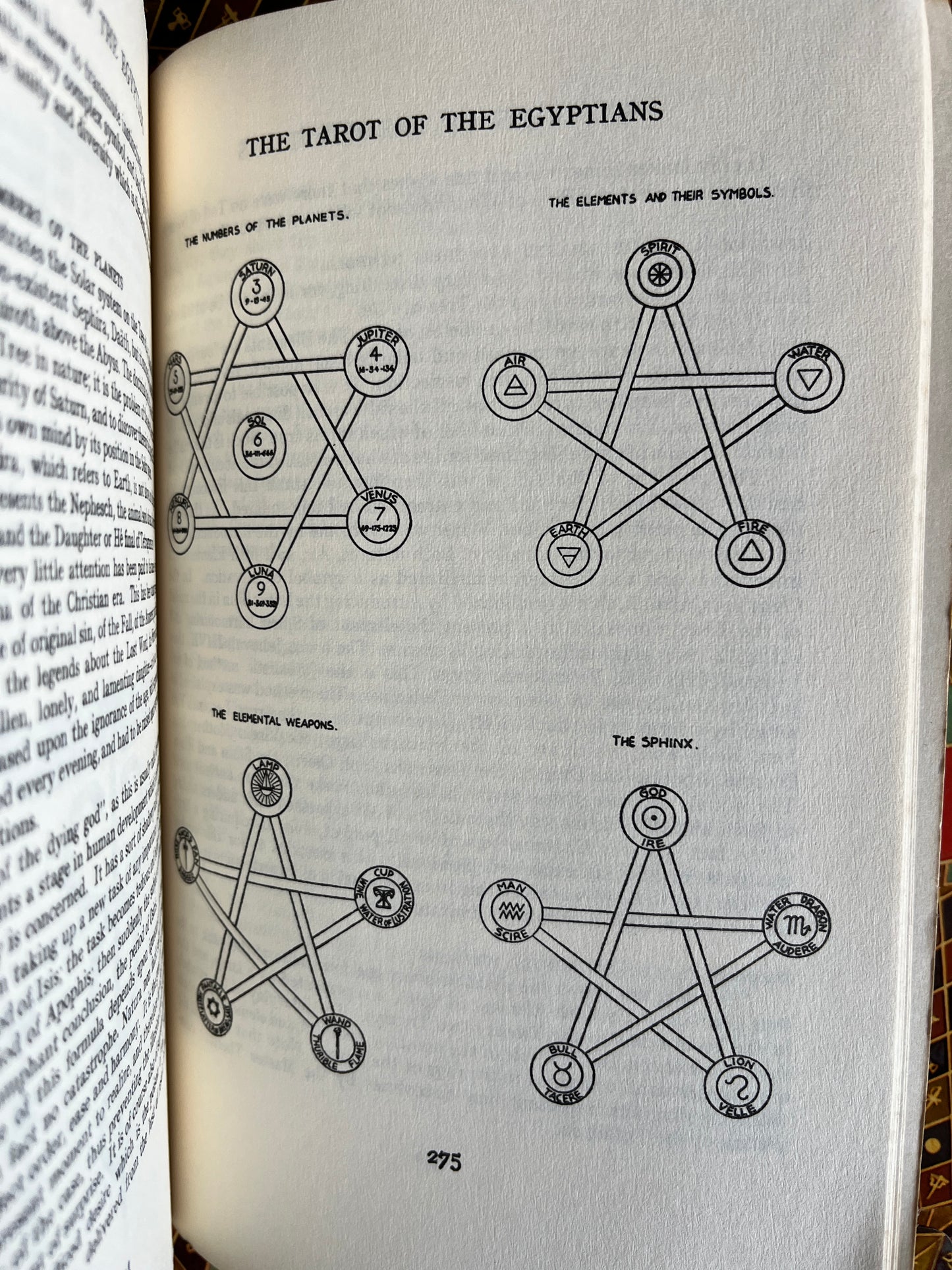 Thoth Tarot Cards with Book - Aleister Crowley & Frieda Harris (Samuel Weiser Edition 1973 - "Version B")