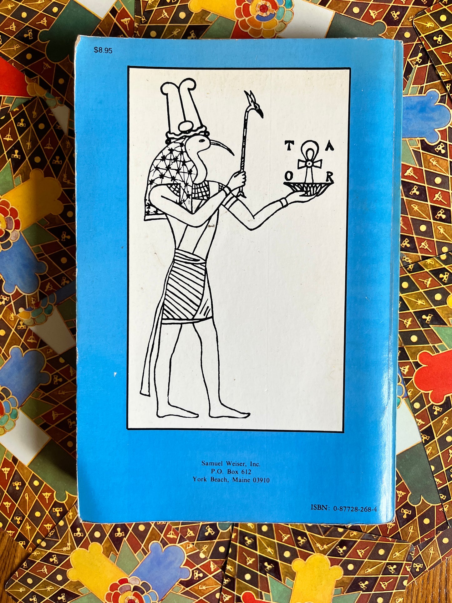 Thoth Tarot Cards with Book - Aleister Crowley & Frieda Harris (Samuel Weiser Edition 1973 - "Version B")