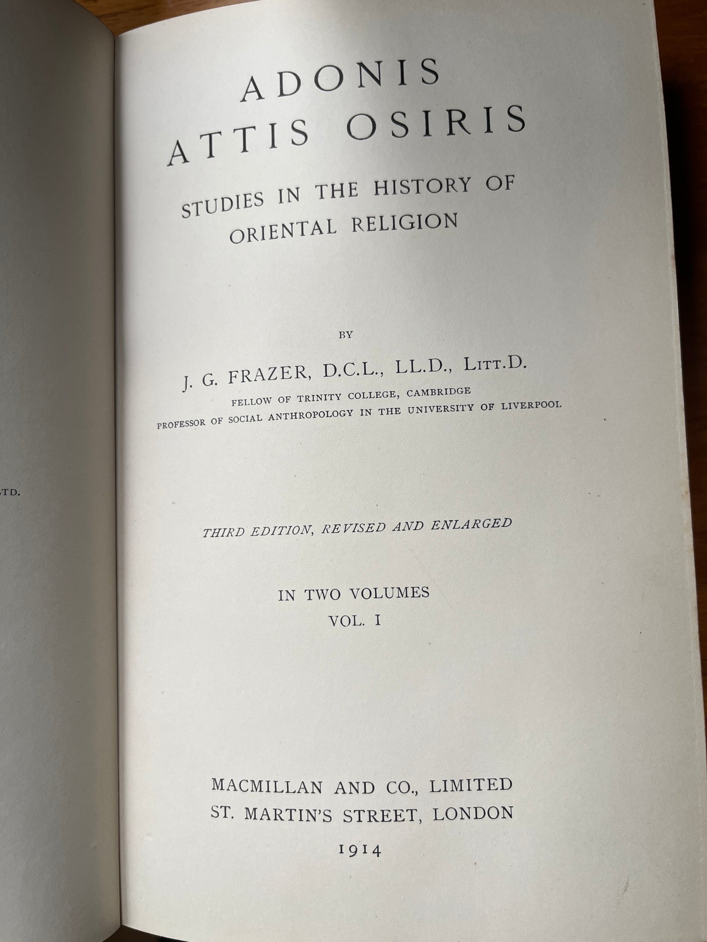 The Golden Bough (third edition, deluxe Bayntun binding 1911-1915) - James George Frazer