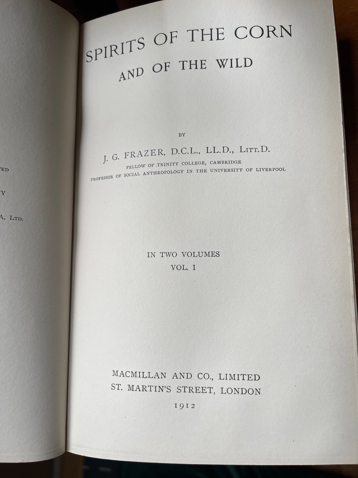 The Golden Bough (third edition, deluxe Bayntun binding 1911-1915) - James George Frazer