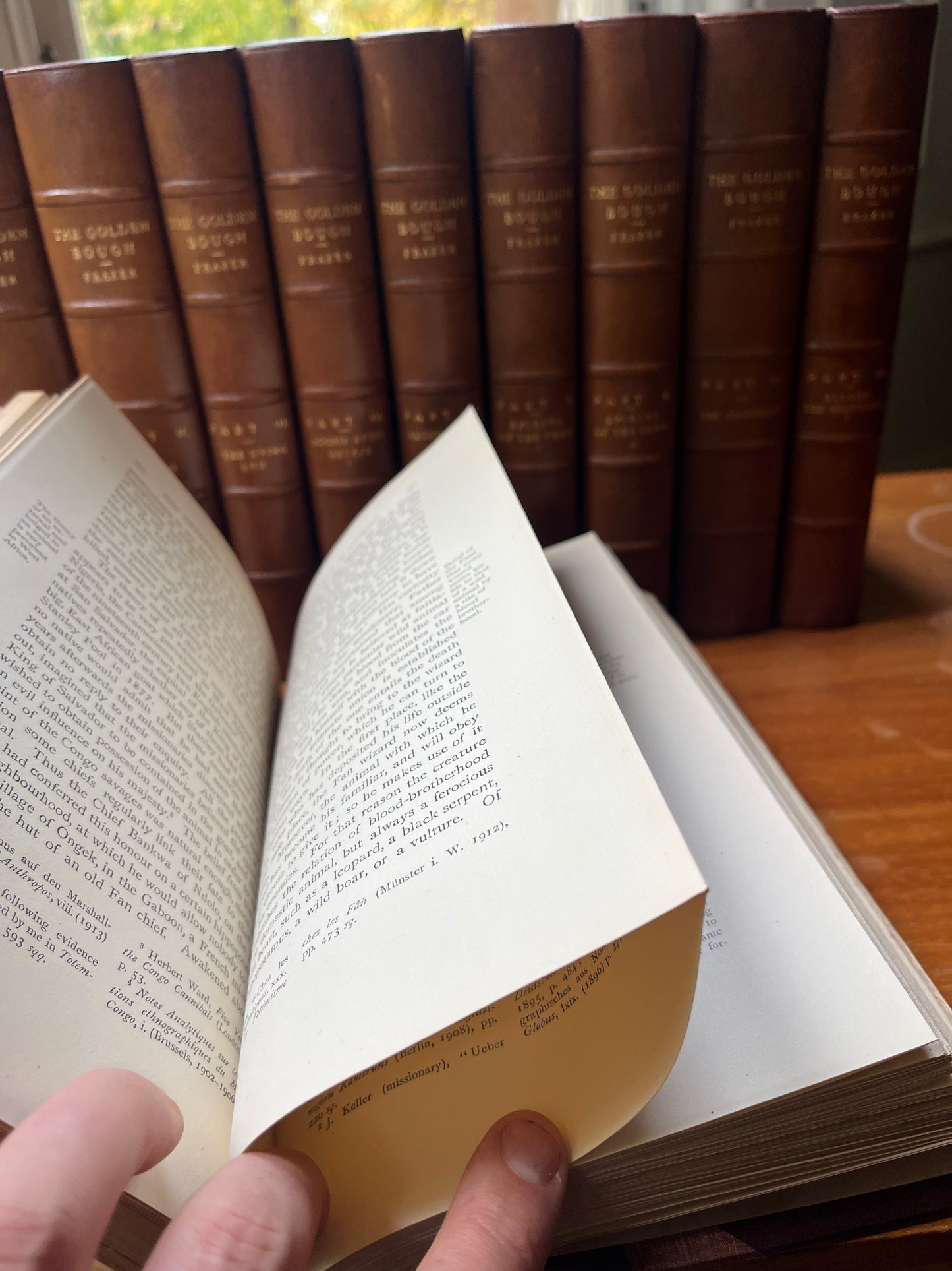 The Golden Bough (third edition, deluxe Bayntun binding 1911-1915) - James George Frazer