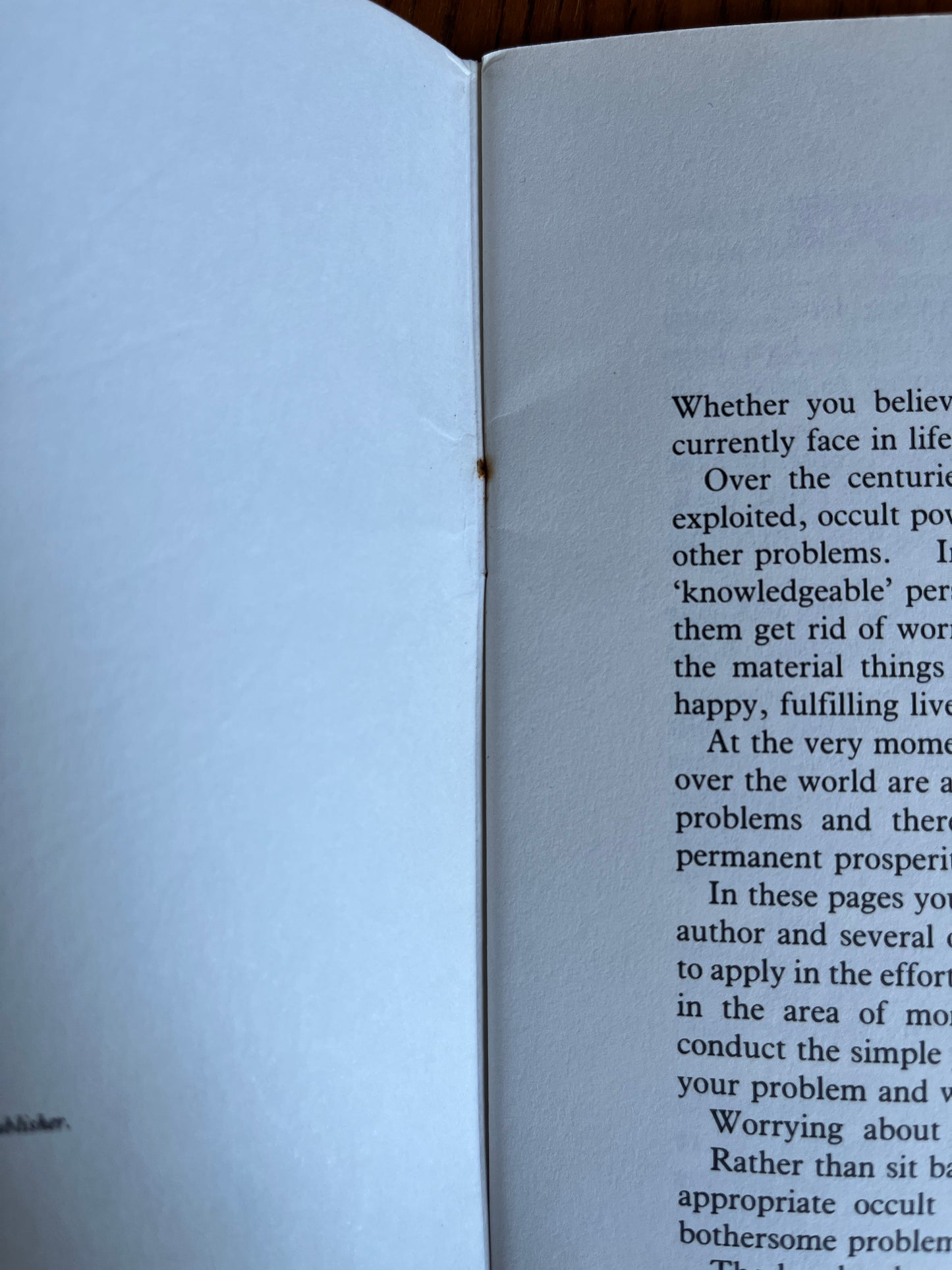 Letter From an Occultist - Marcus Bottomley (Finbarr First Edition 1987)