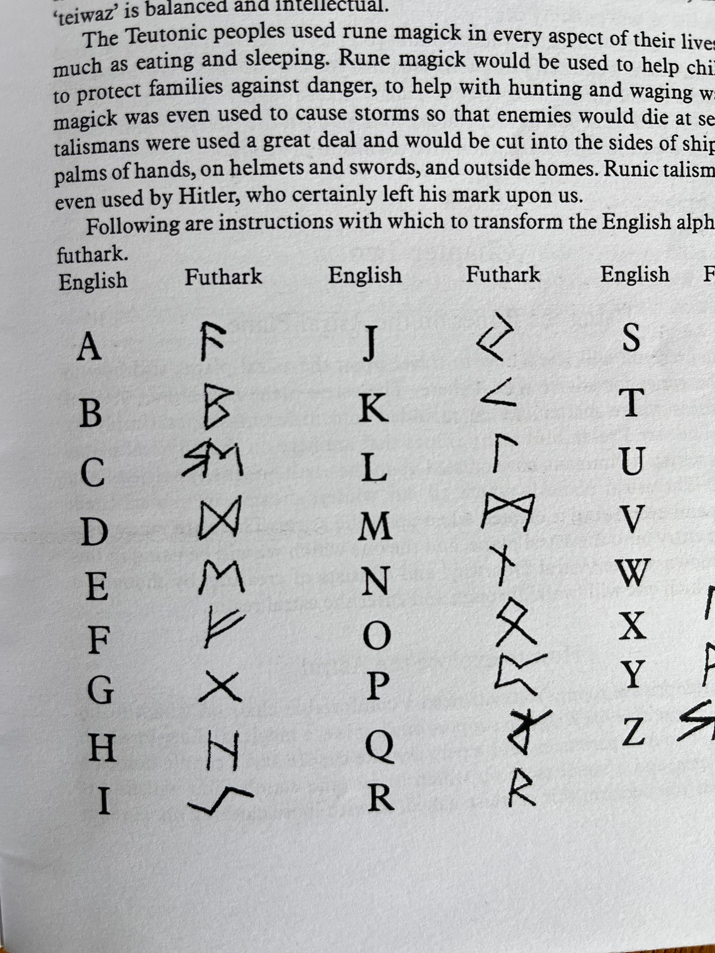 Futhark: Legendary Magick of the Teutons - Jonathan Posman