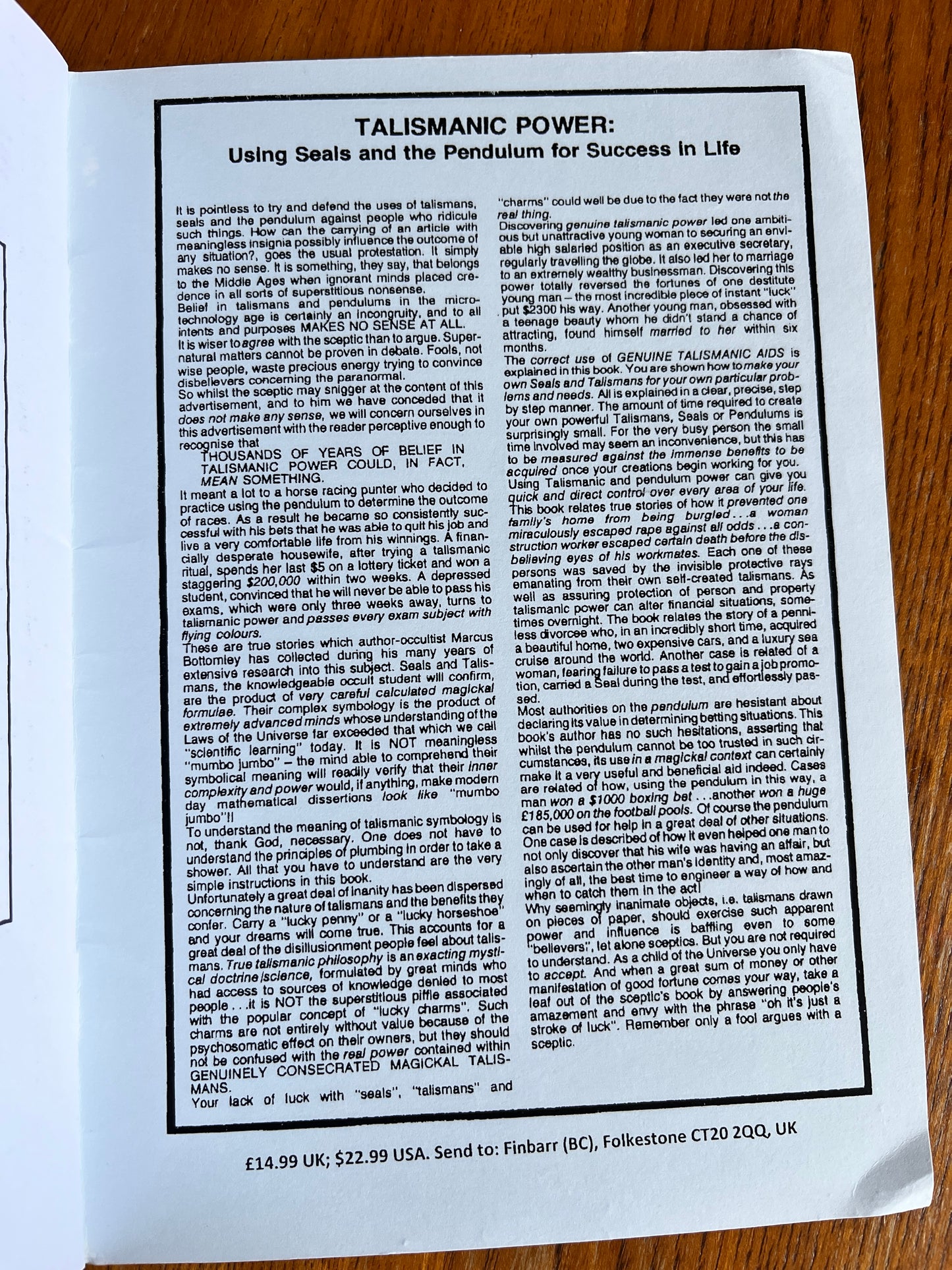 36 Talismans of Power - Jonathan Posman