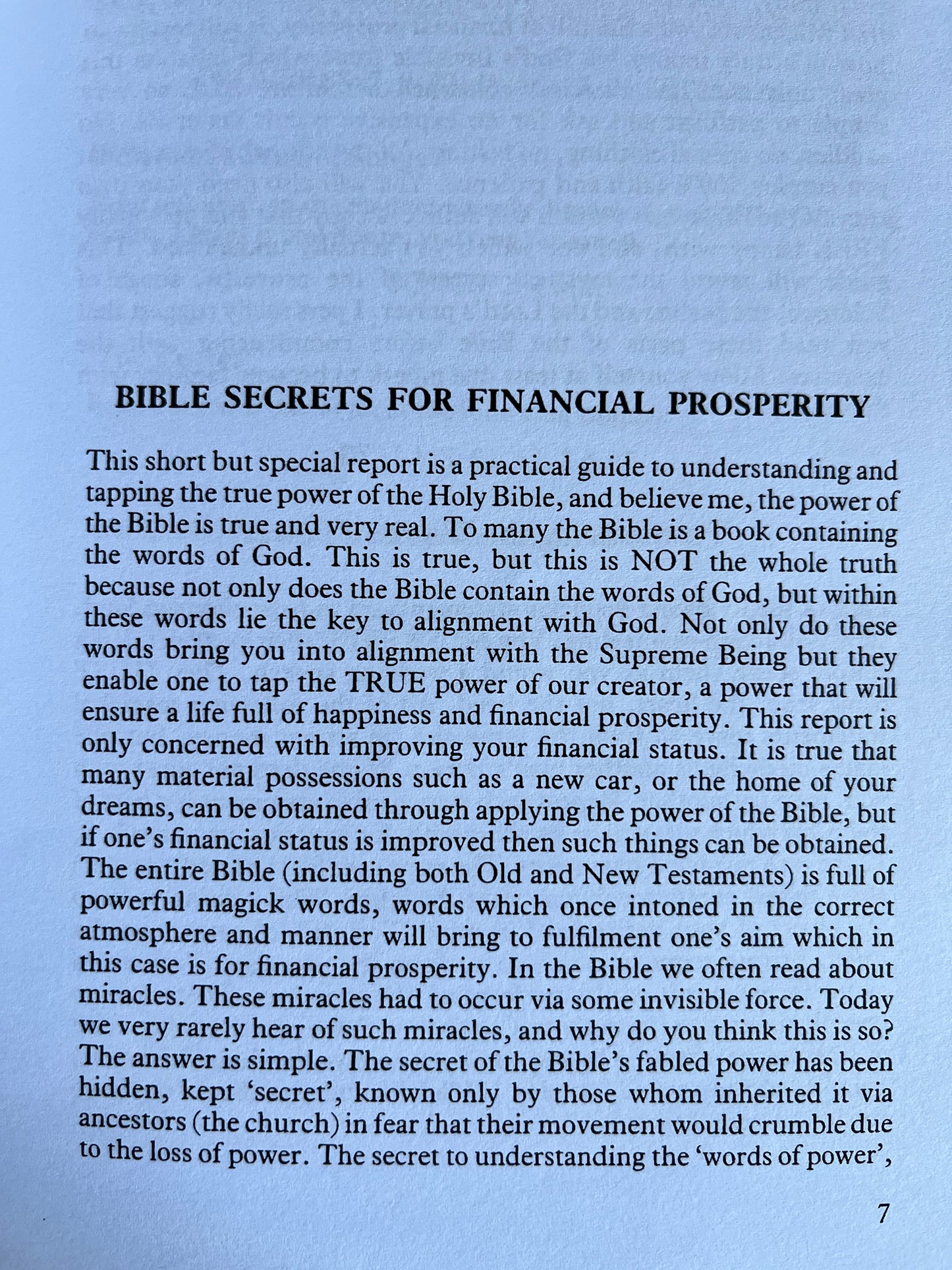 Six Effective Occult Secrets That Bring Riches, Love, Influence and Anything Else You May Desire! - Jason Pike and Michael McGrath (1994)