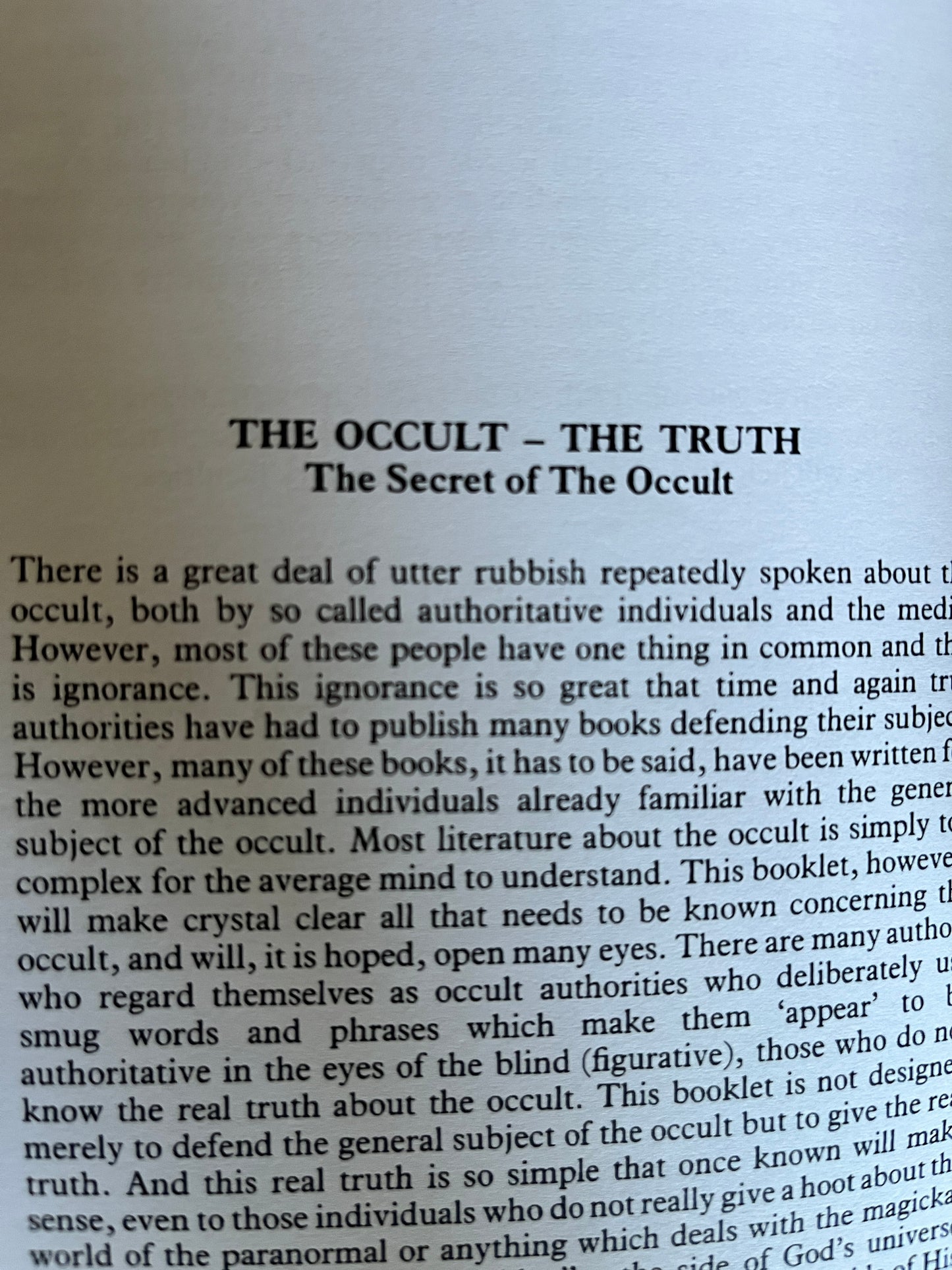 Six Effective Occult Secrets That Bring Riches, Love, Influence and Anything Else You May Desire! - Jason Pike and Michael McGrath (1994)