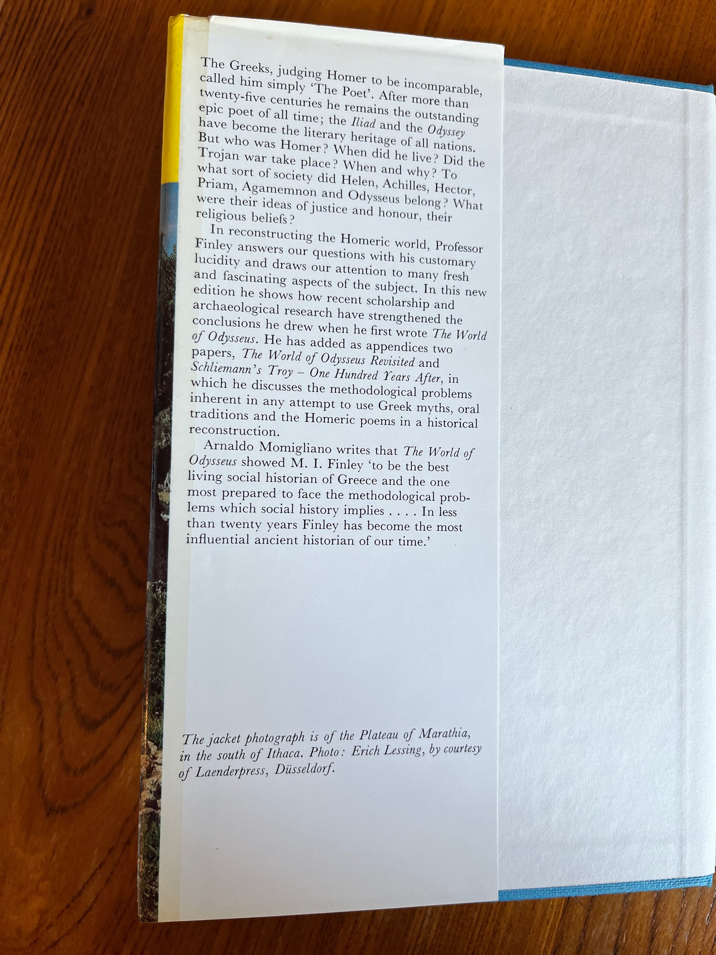 The World of Odysseus - M I Finley