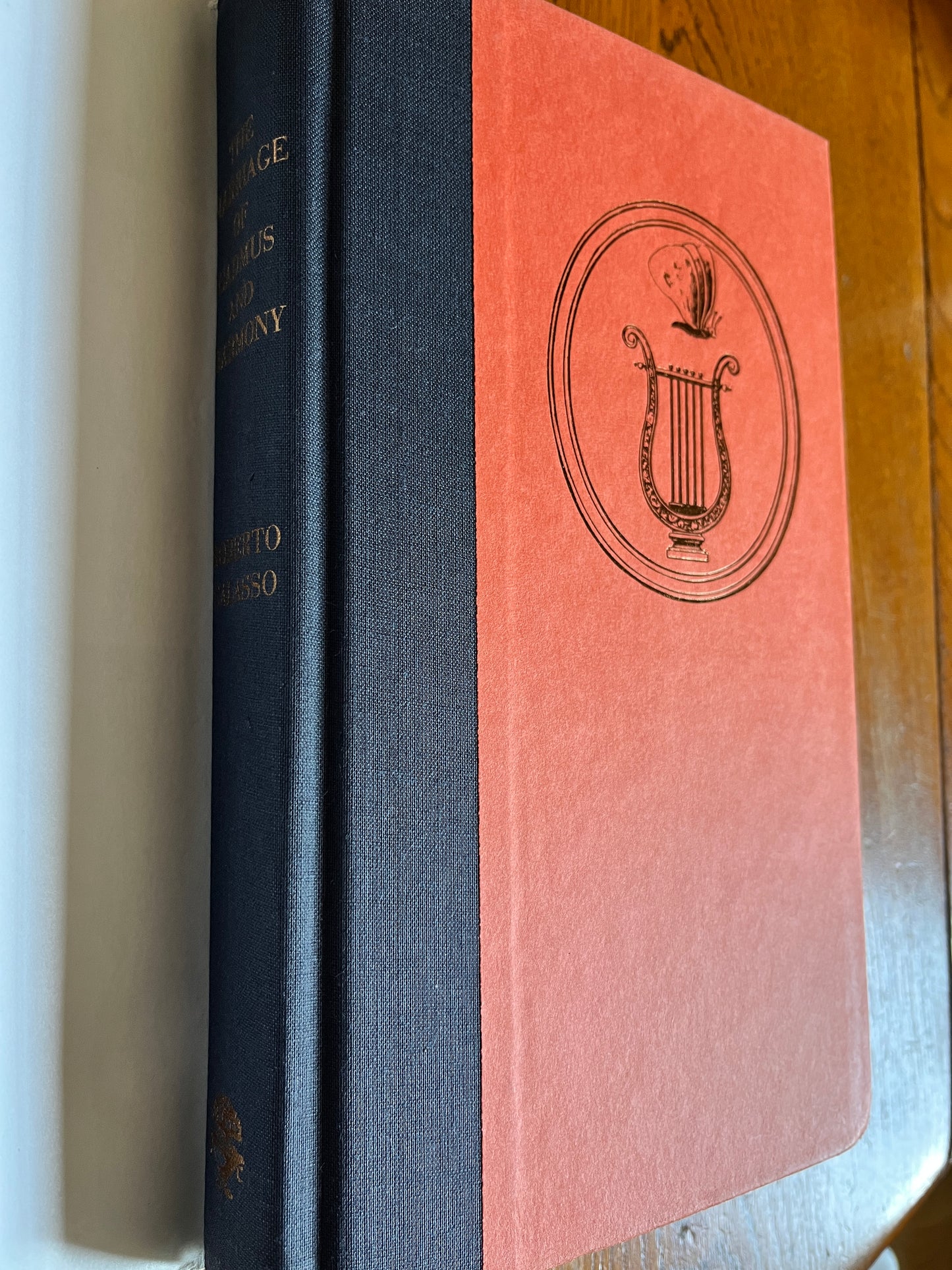 The Marriage of Cadmus and Harmony - Roberto Calasso (English First Edition), trans Tim Parks