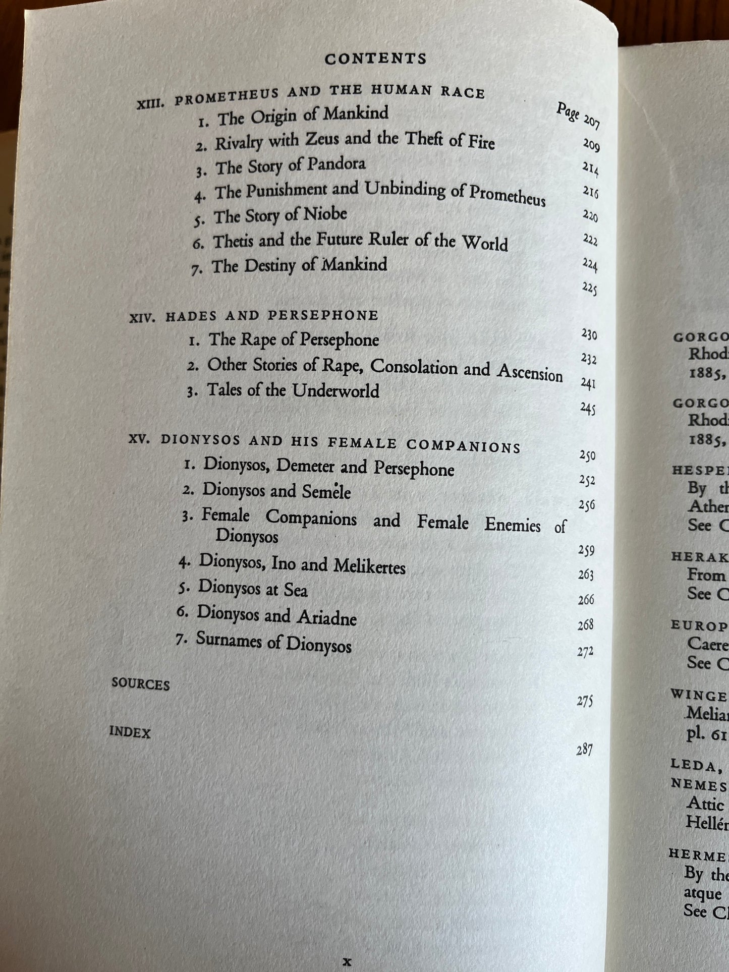 The Gods of the Greeks - C Kerényi