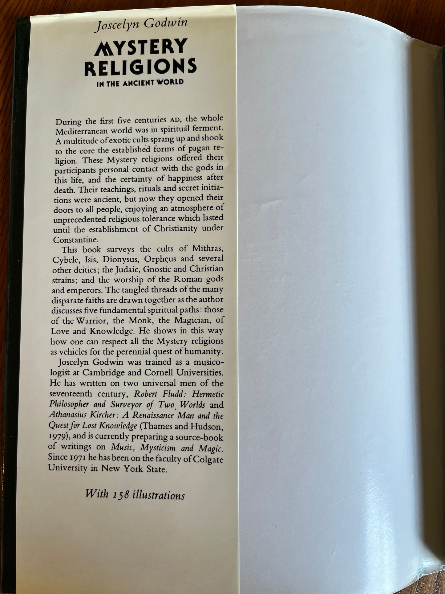 Mystery Religions in the Ancient World - Joscelyn Godwin (First Edition)