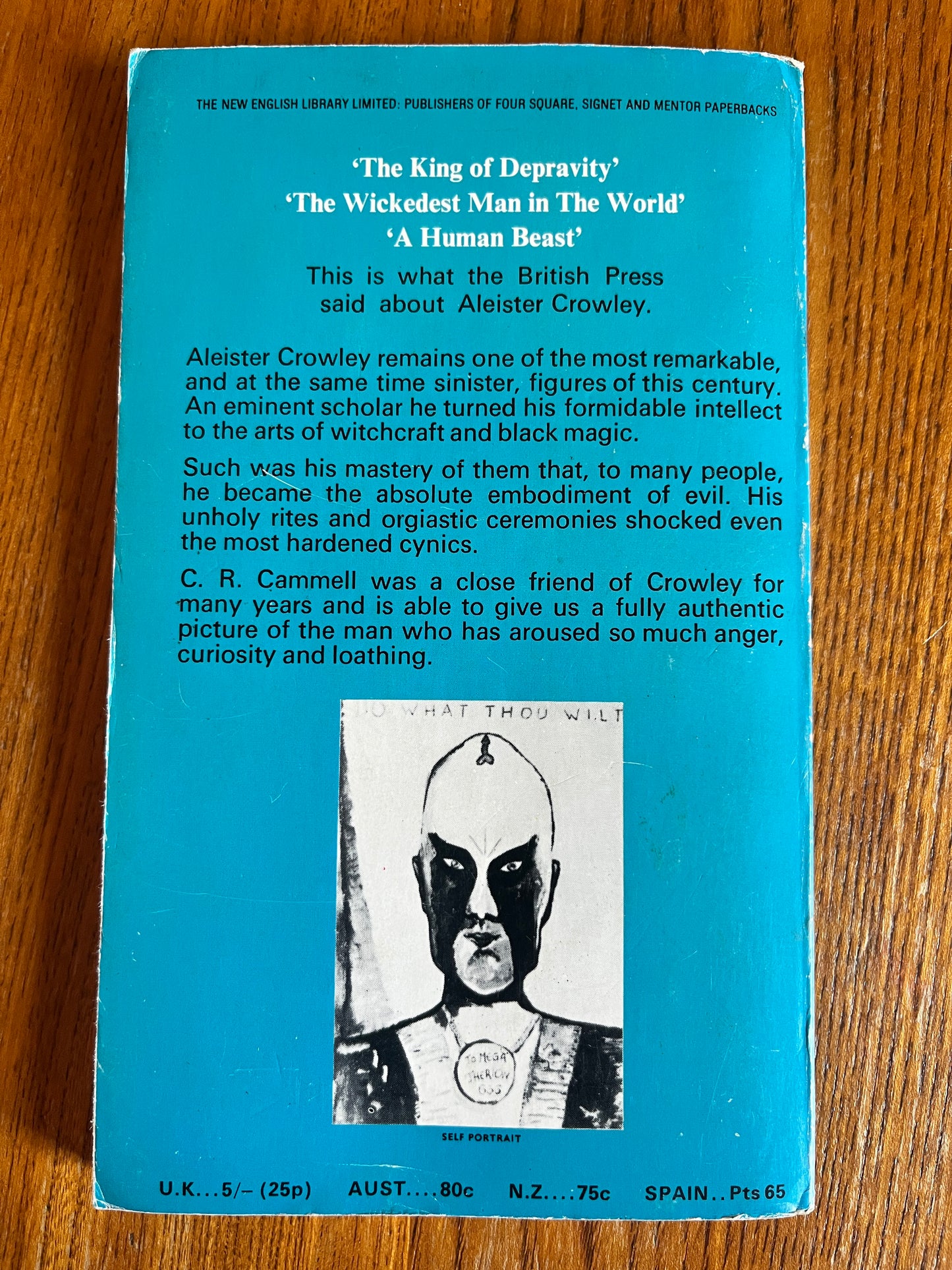 Aleister Crowley: The Black Magician - C R Cammell (First Edition thus)