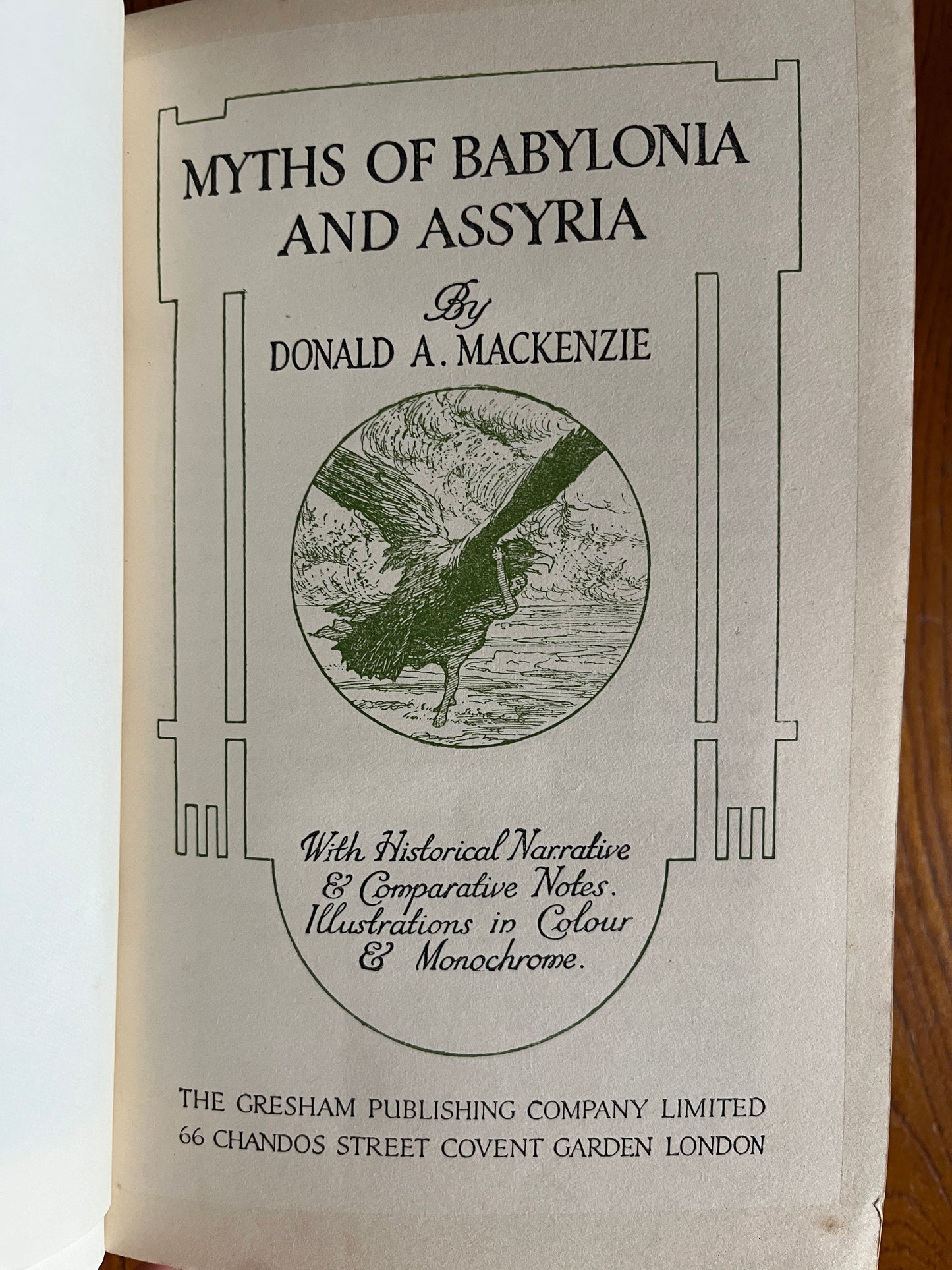 Myths of Babylonia and Assyria - Donald A Mackenzie