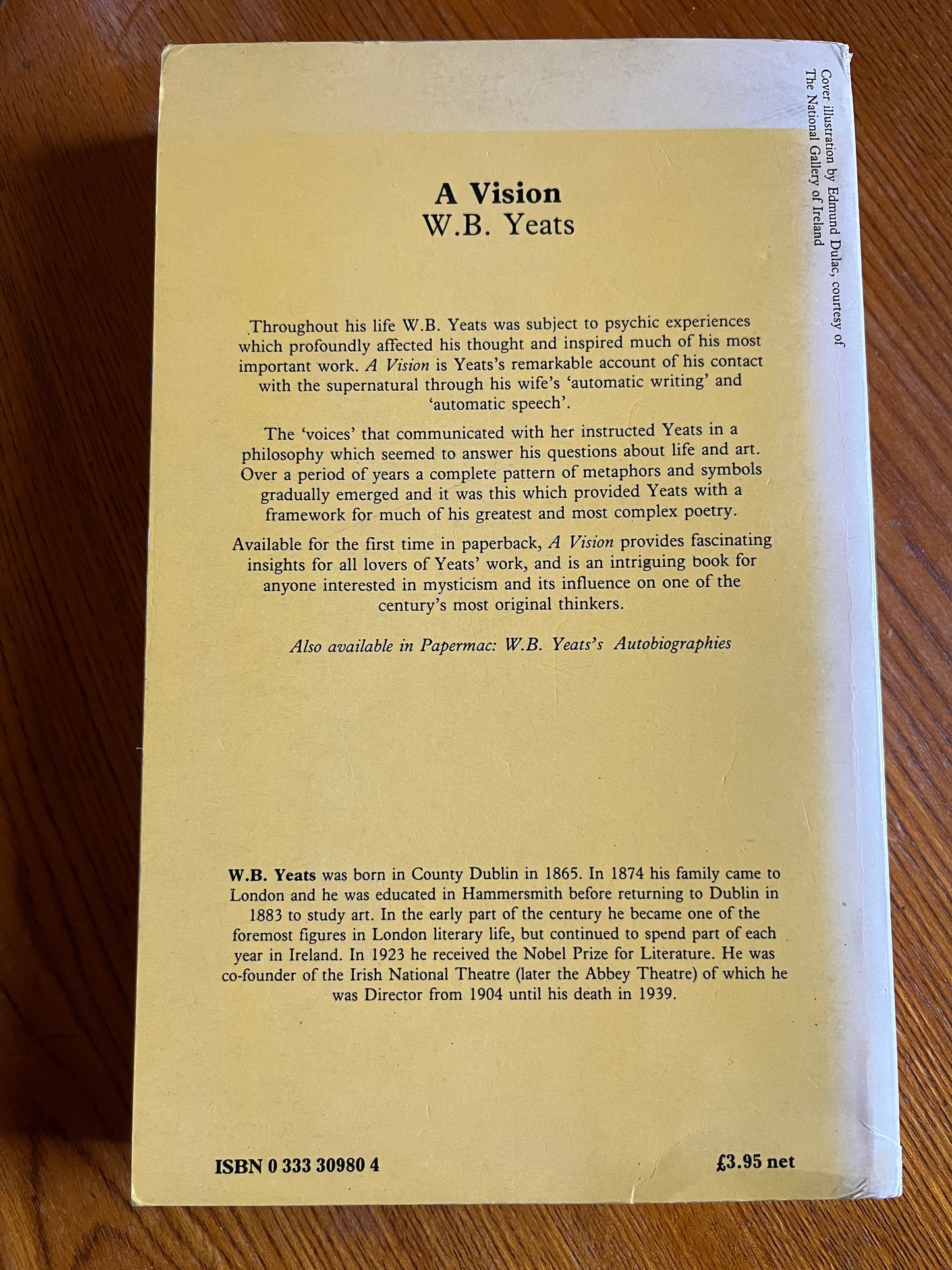 A Vision - W B Yeats