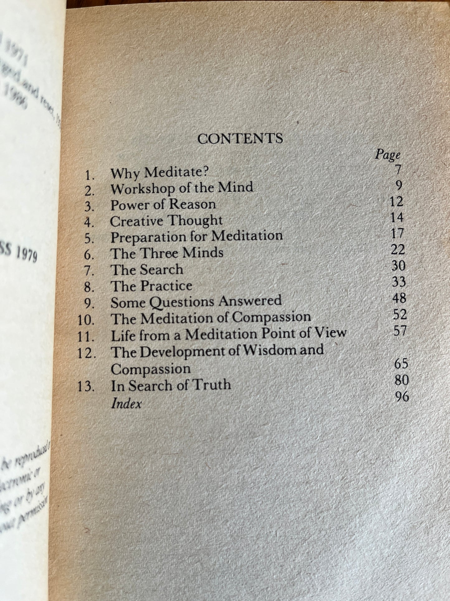 The Practice of Meditation - Charles Bowness