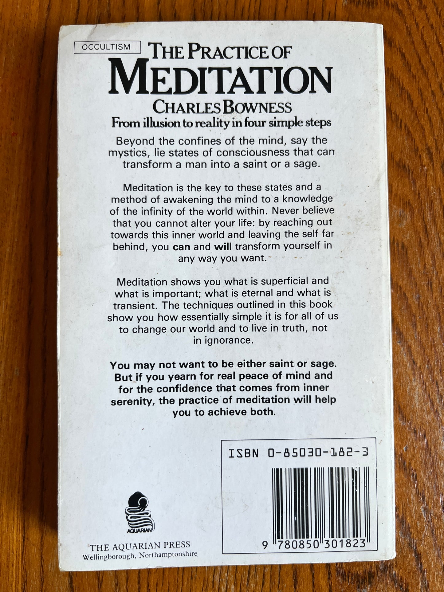 The Practice of Meditation - Charles Bowness