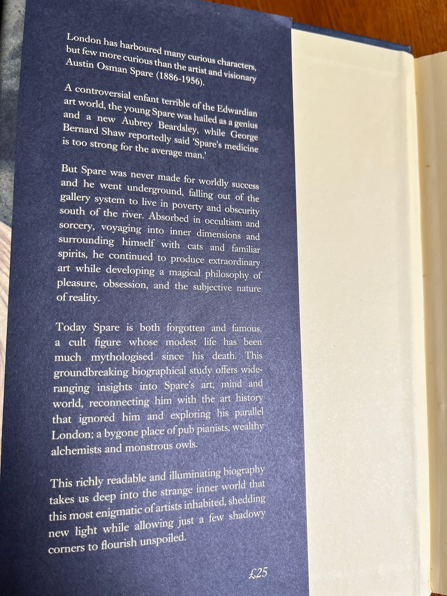 Austin Osman Spare: The Life and Legend of London’s Lost Artist - Phil Baker (First Edition)