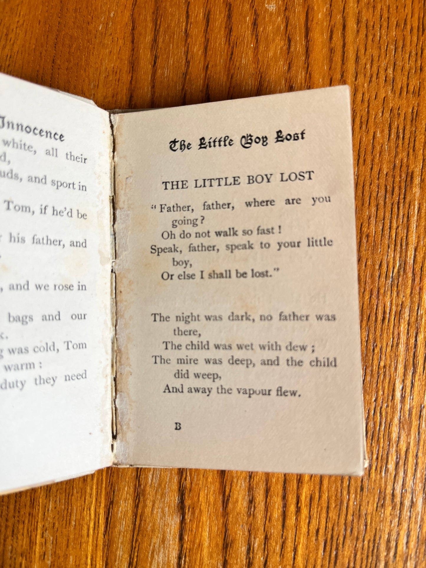 Songs of Innocence - William Blake (Miniature)