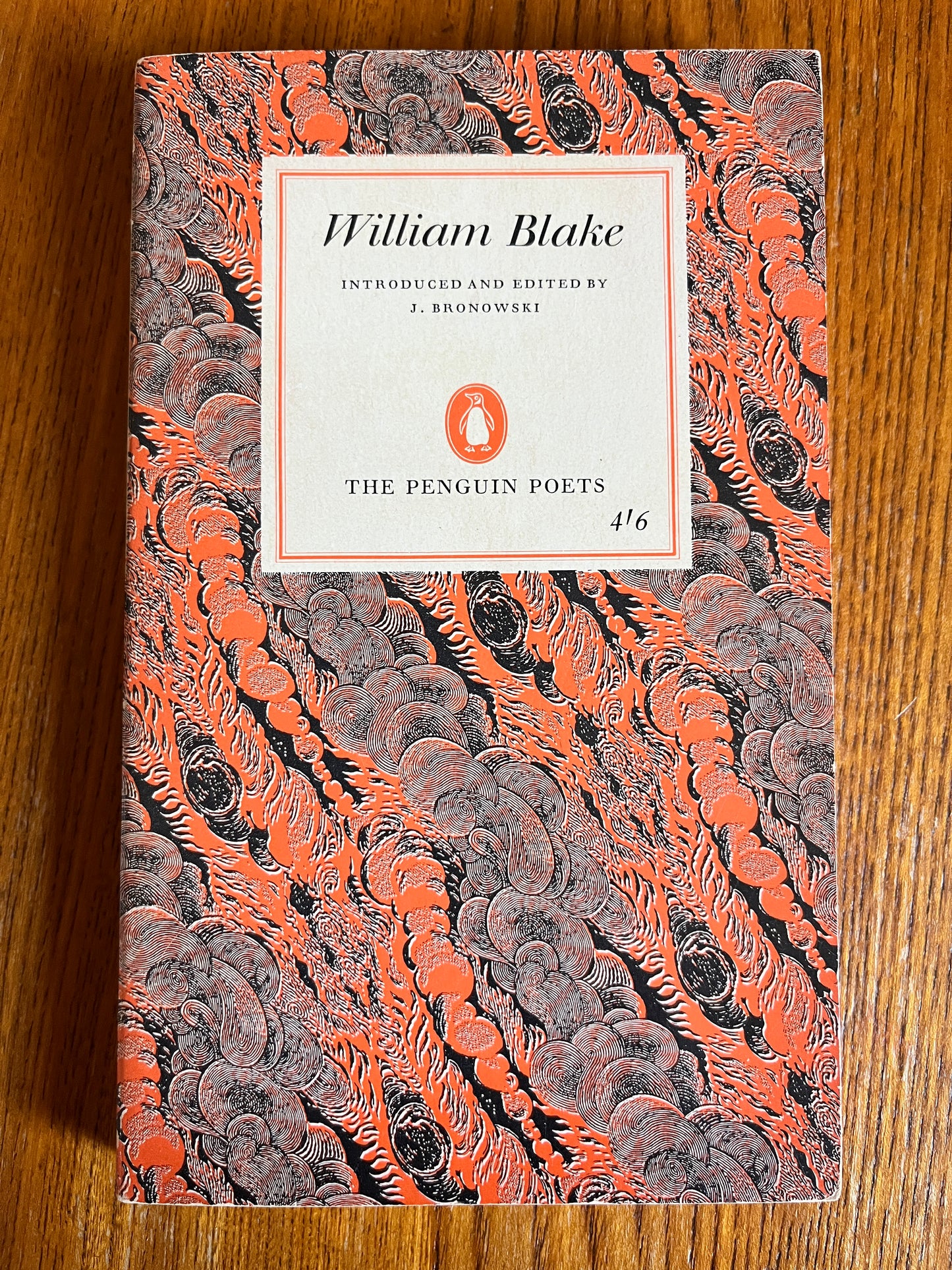 William Blake: Selected Poems and Letters - Ed. J Bronowsky
