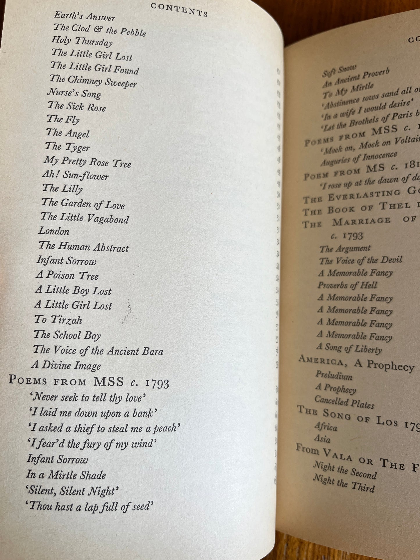 William Blake: Selected Poems and Letters - Ed. J Bronowsky